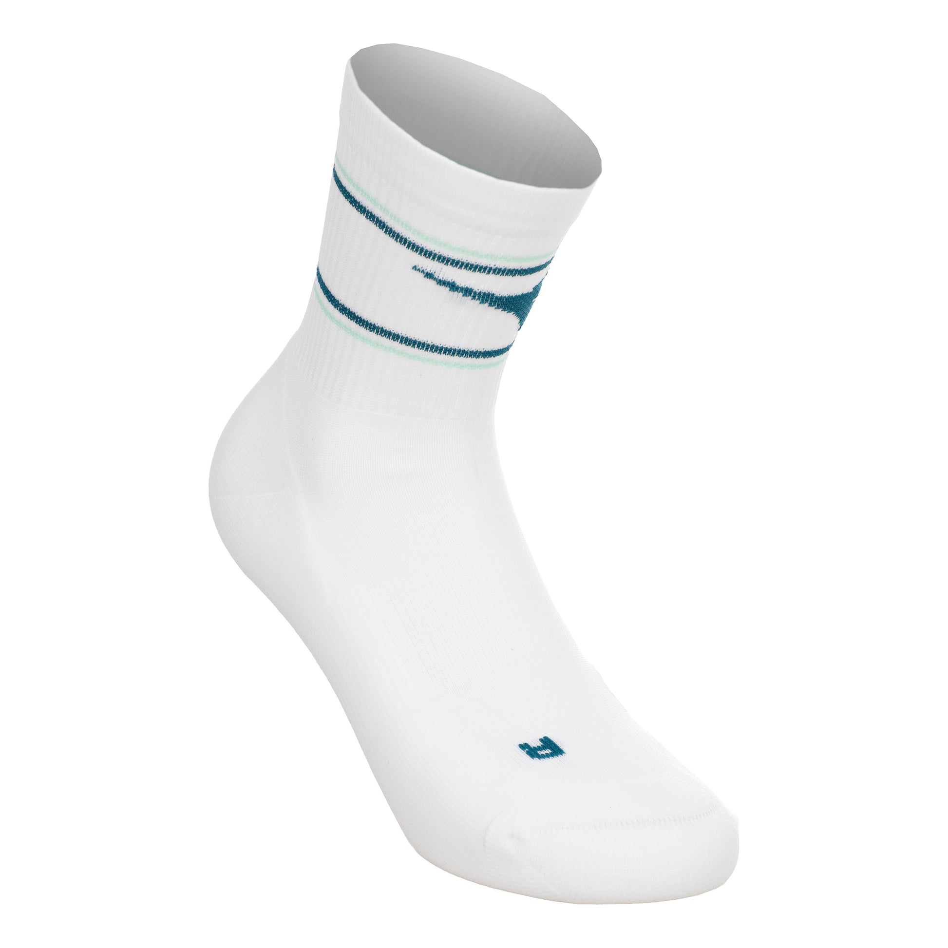 Diadora Tenisové ponožky Unisex - bílá, petrolejová
