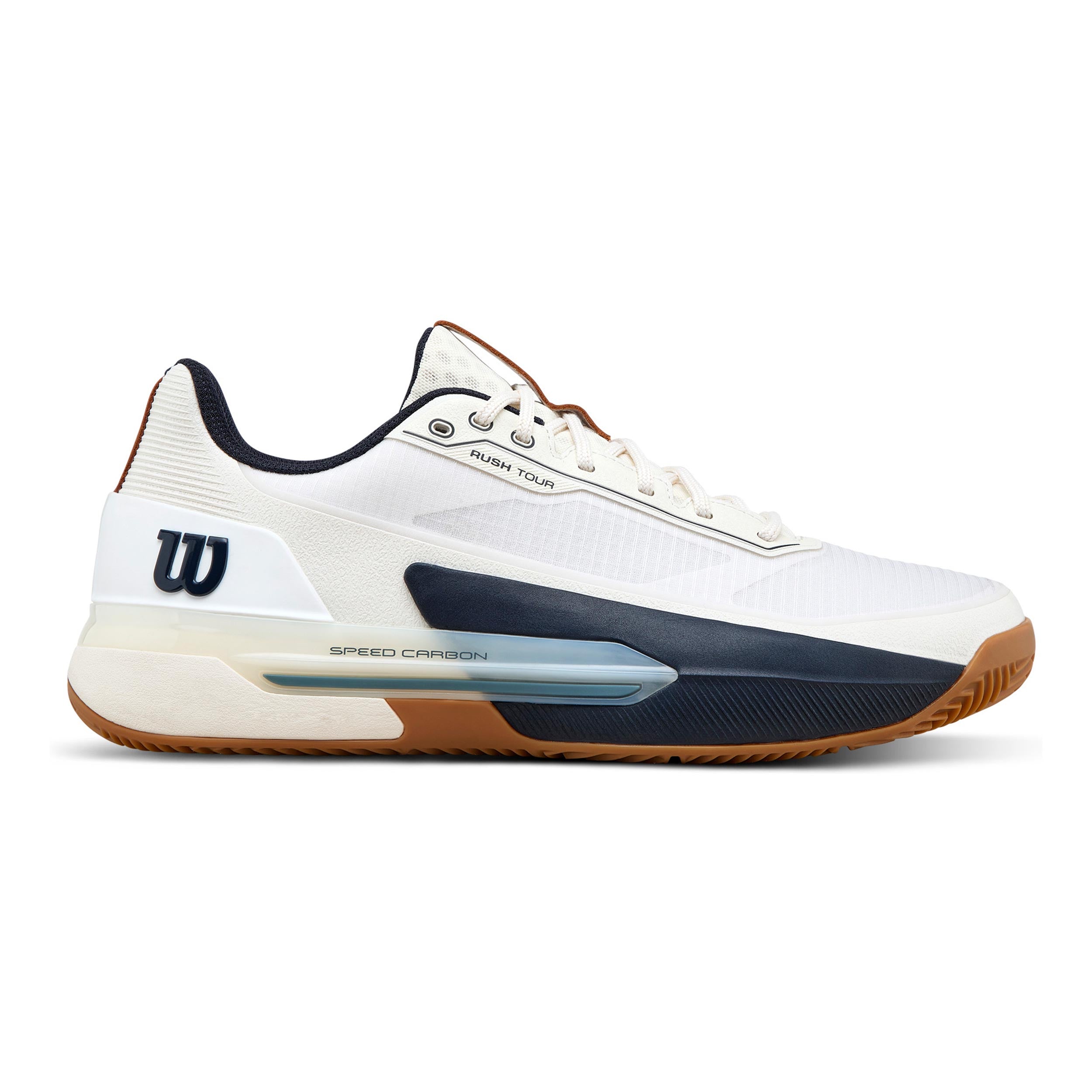 Wilson Rush Tour 5 Obuv na antuku Muži-bílá, tmavě modrá