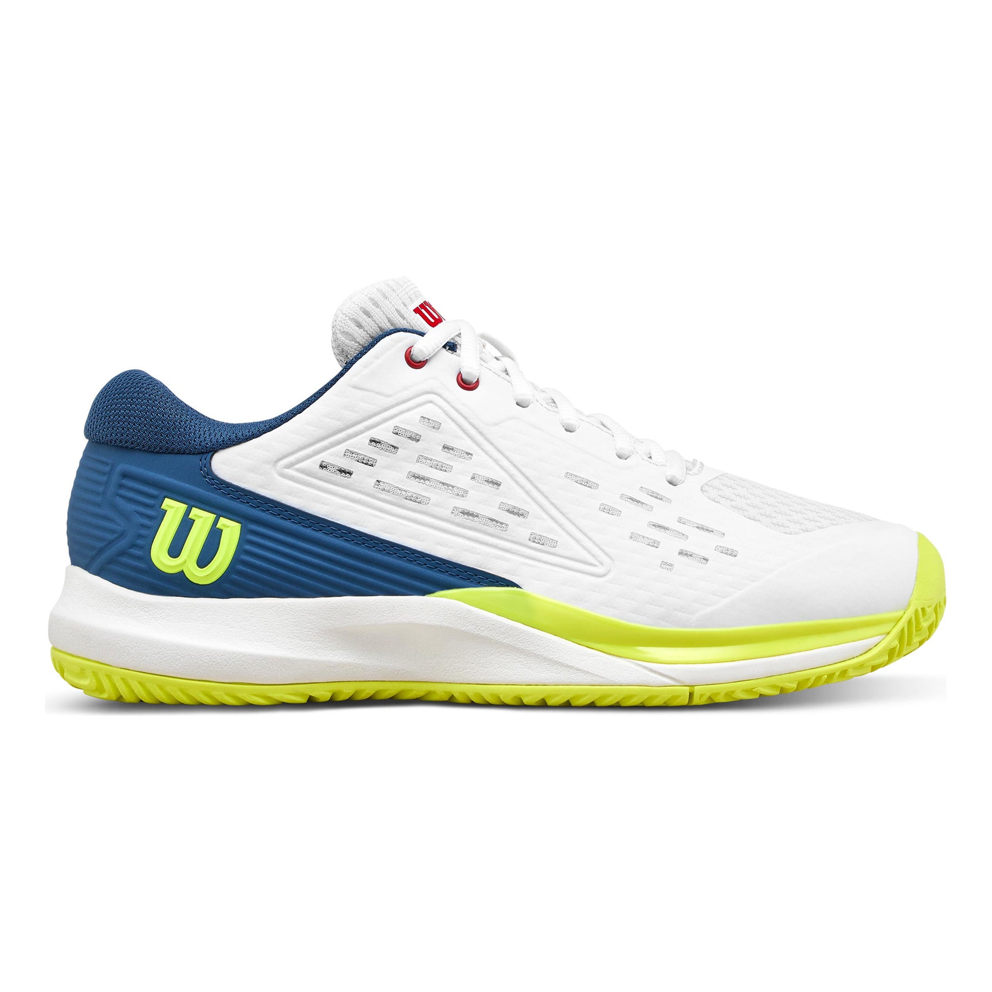 Wilson Rush Pro Ace Jr Obuv na všechny povrchy Děti - bílá, modrá
