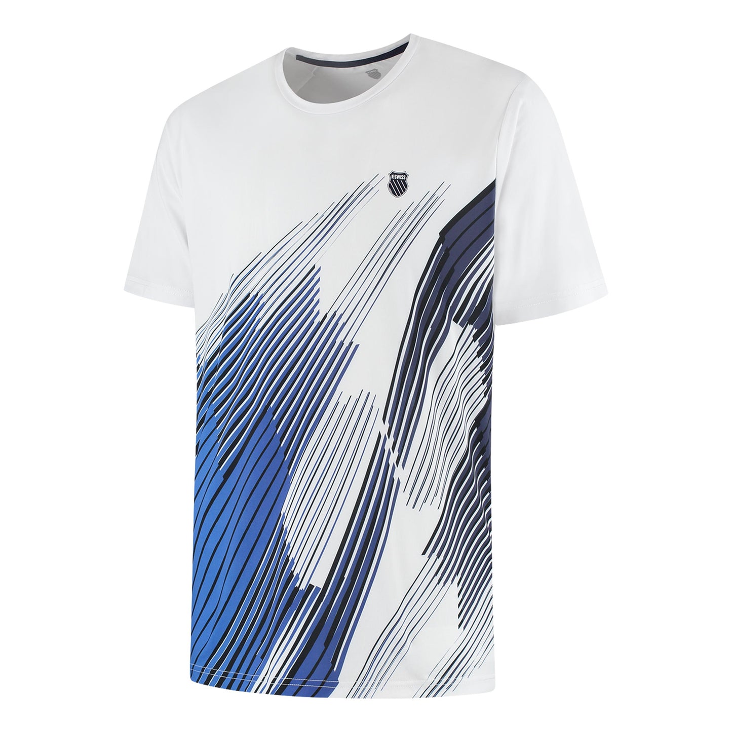 K-Swiss Hypercourt Print Tričko Muži - bílá