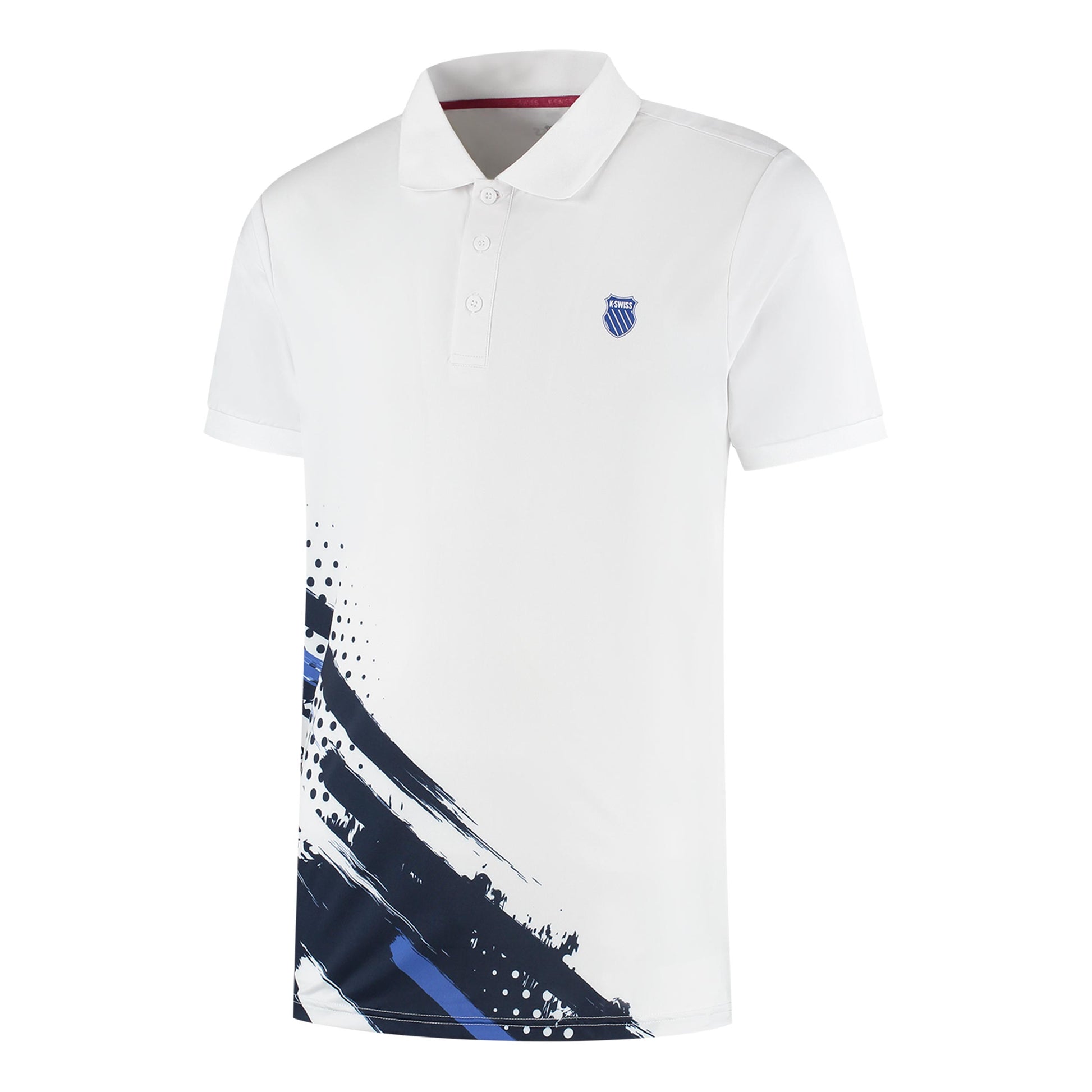 K-Swiss Hypercourt Print Pólo Muži - bílá