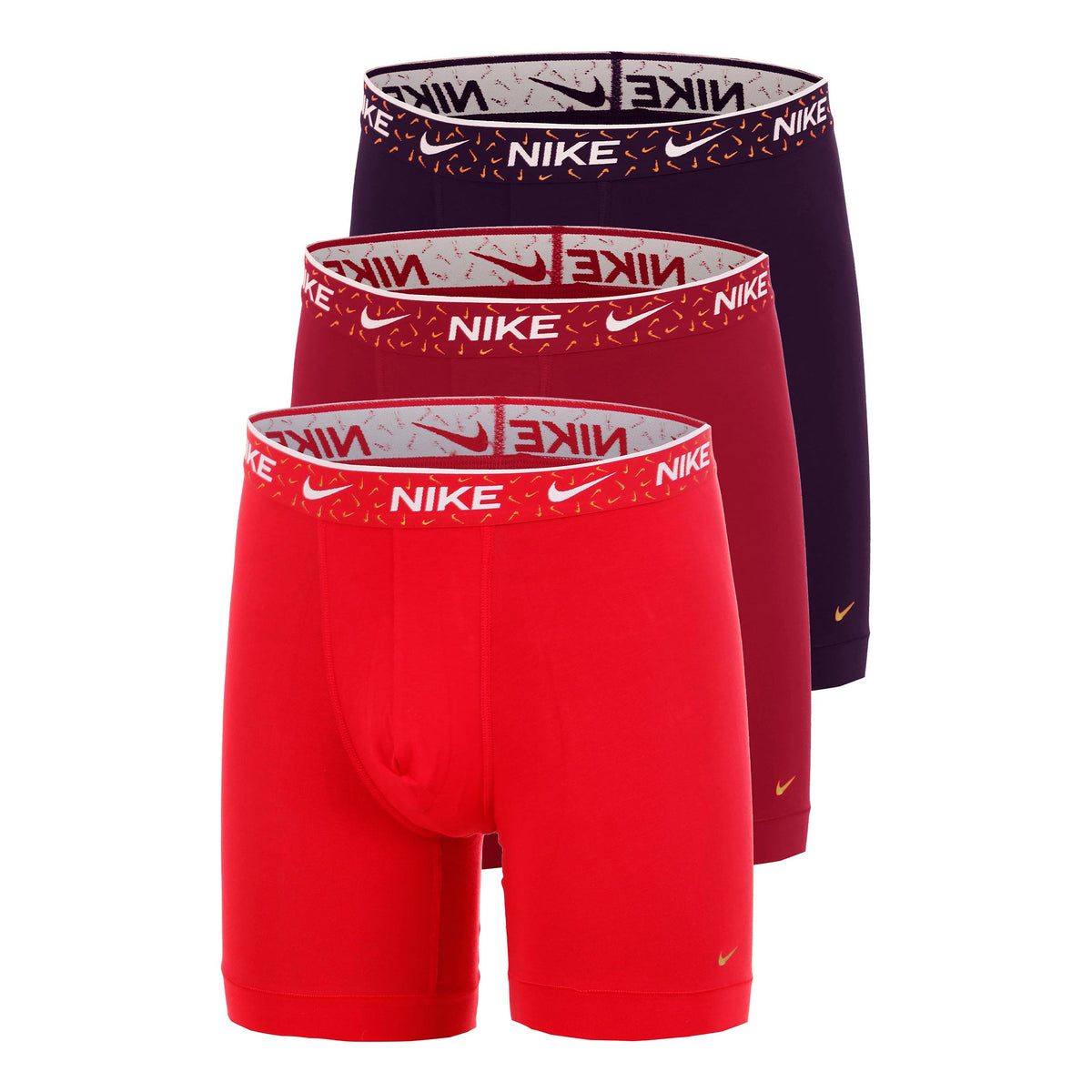 Nike Essential Cotton Stretch Trenýrky 3ks v baleni Muži - hrdza