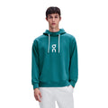 Club Hoody Muži - petrolejová, bílá
