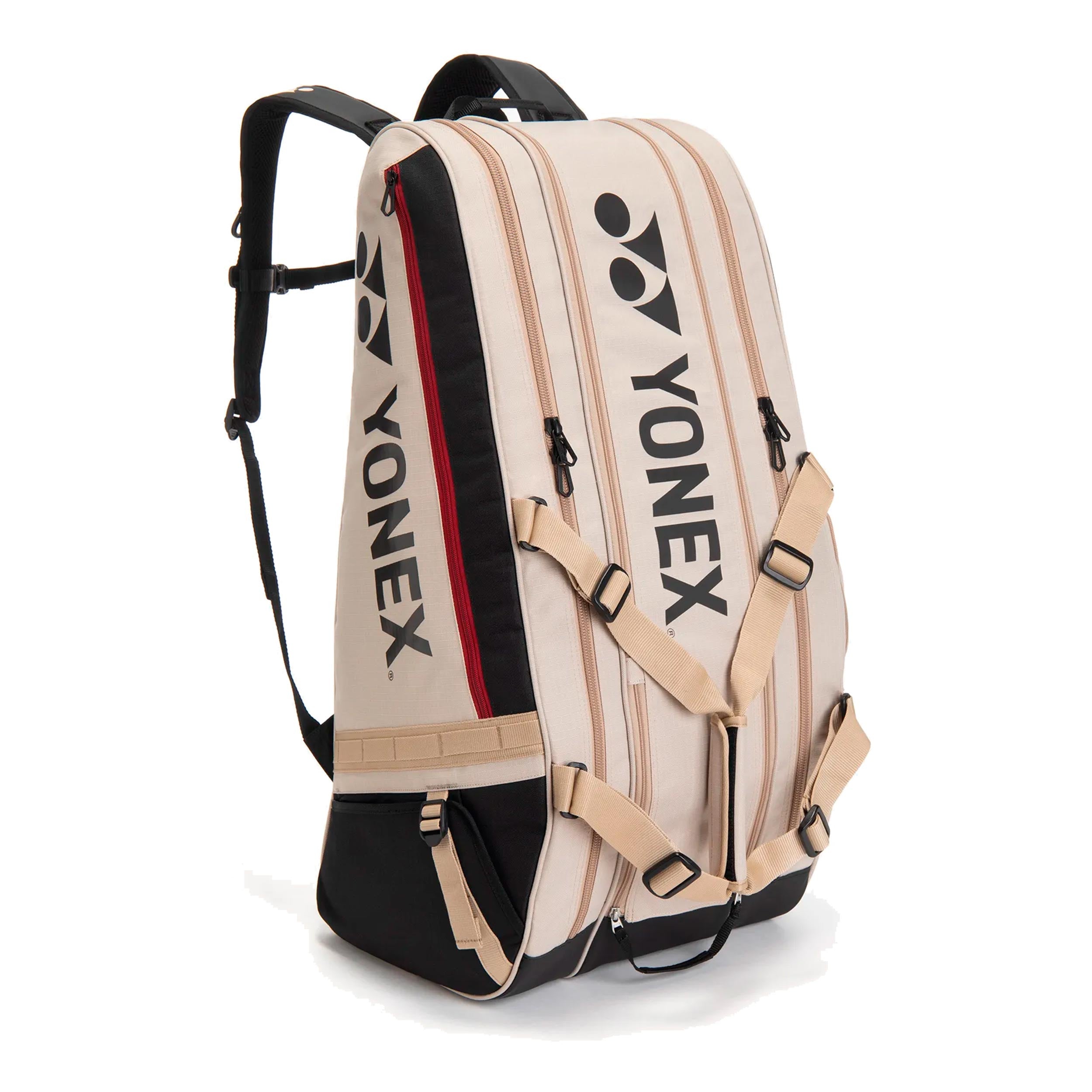 Yonex Gearlogic Raquet Bag Taška na raketu -béžová, černá