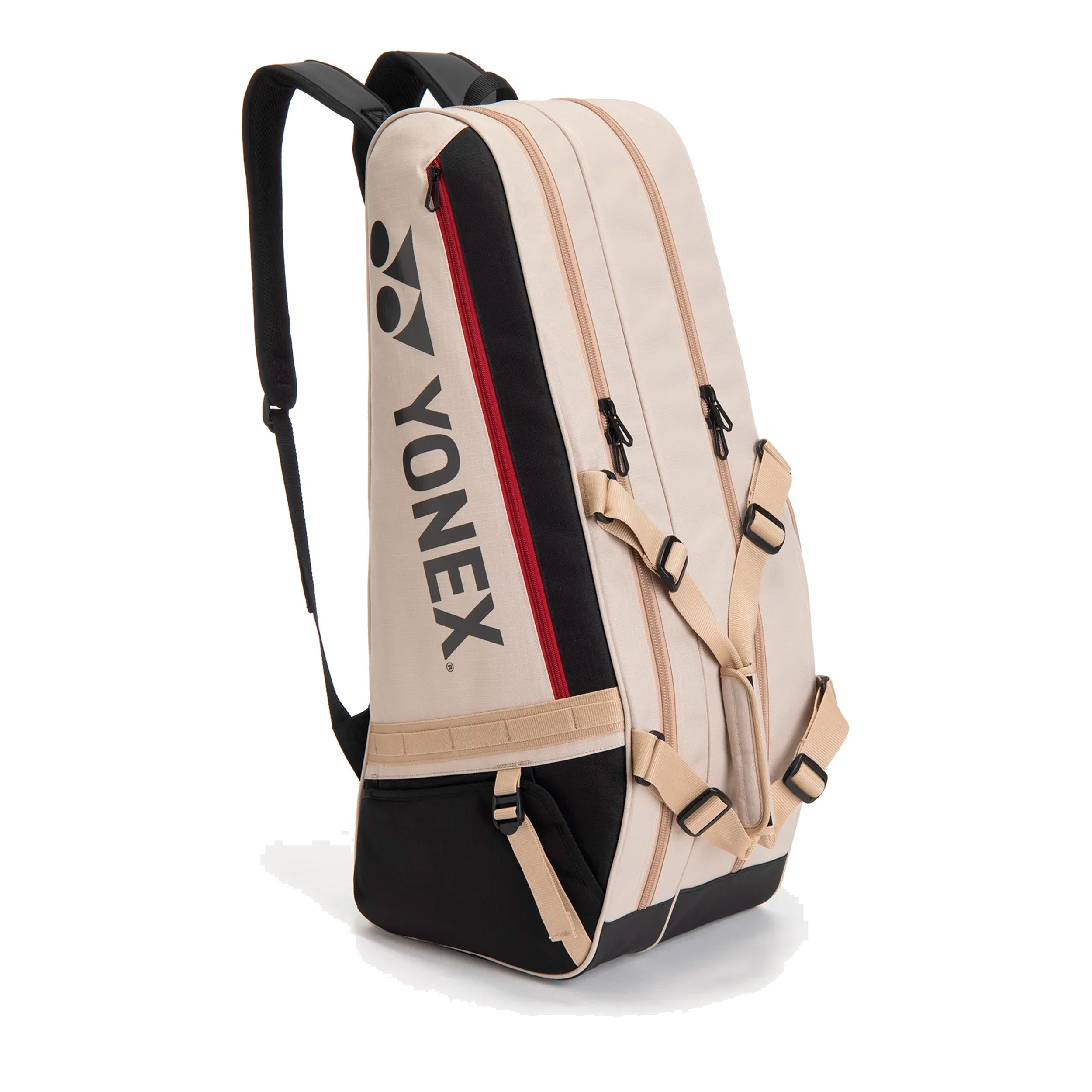 Yonex Gearlogic Raquet Bag Taška na raketu -béžová, černá