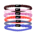 Flex Hair Tie Čelenka 6ks balení Unisex - růžová, bílá