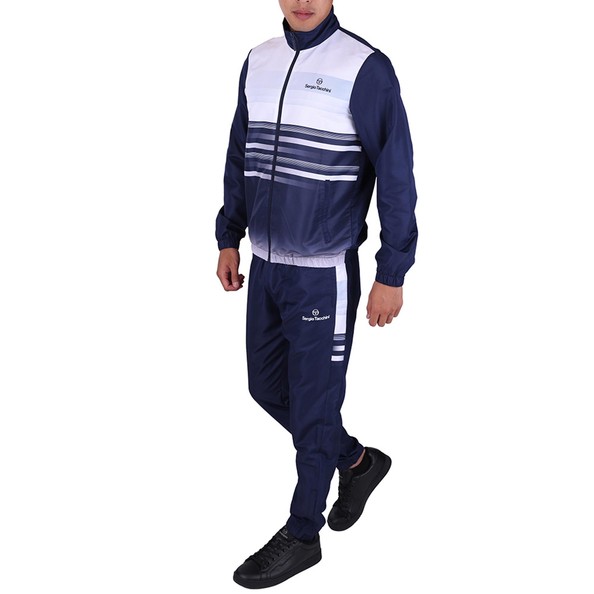 Sergio Tacchini Segnali Tréninkový souprava Muži - tmavě modrá, bílá