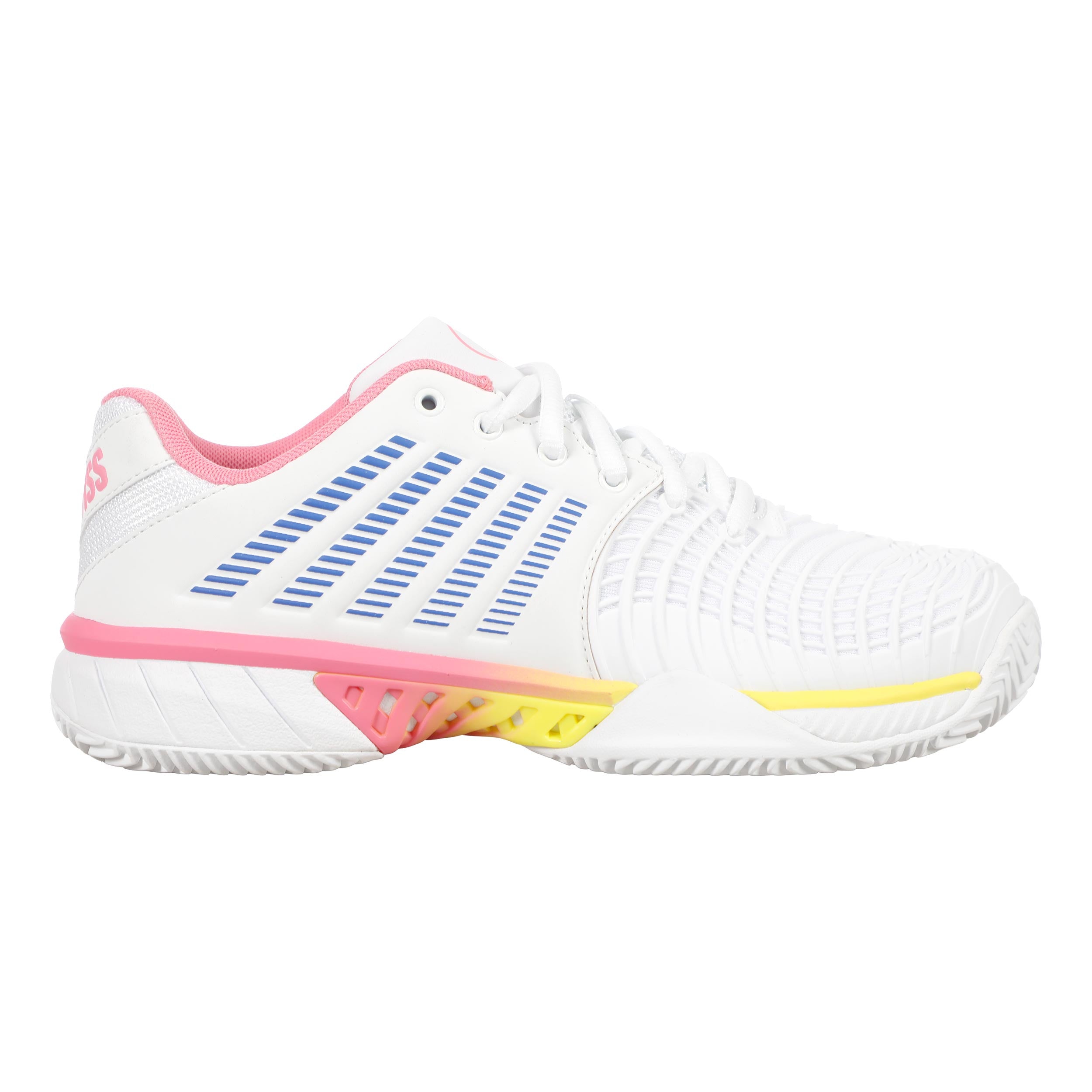 K-Swiss Express Light 3 x Quiet Please Obuv na antuku Dámy - bílá, žlutá