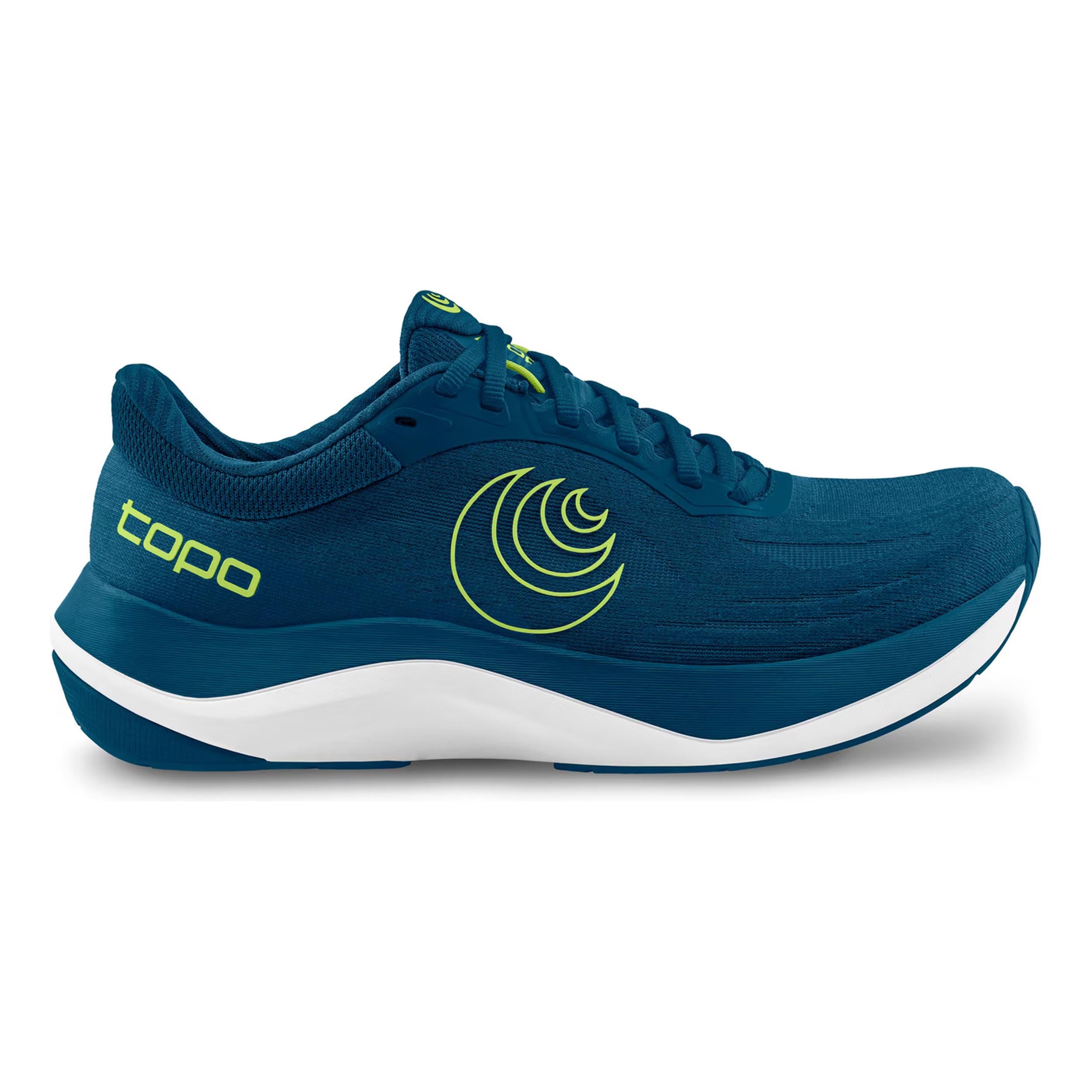 TOPO ATHLETIC Ultrafly 6 Stabilní obuv Muži - tmavě modrá, limetková