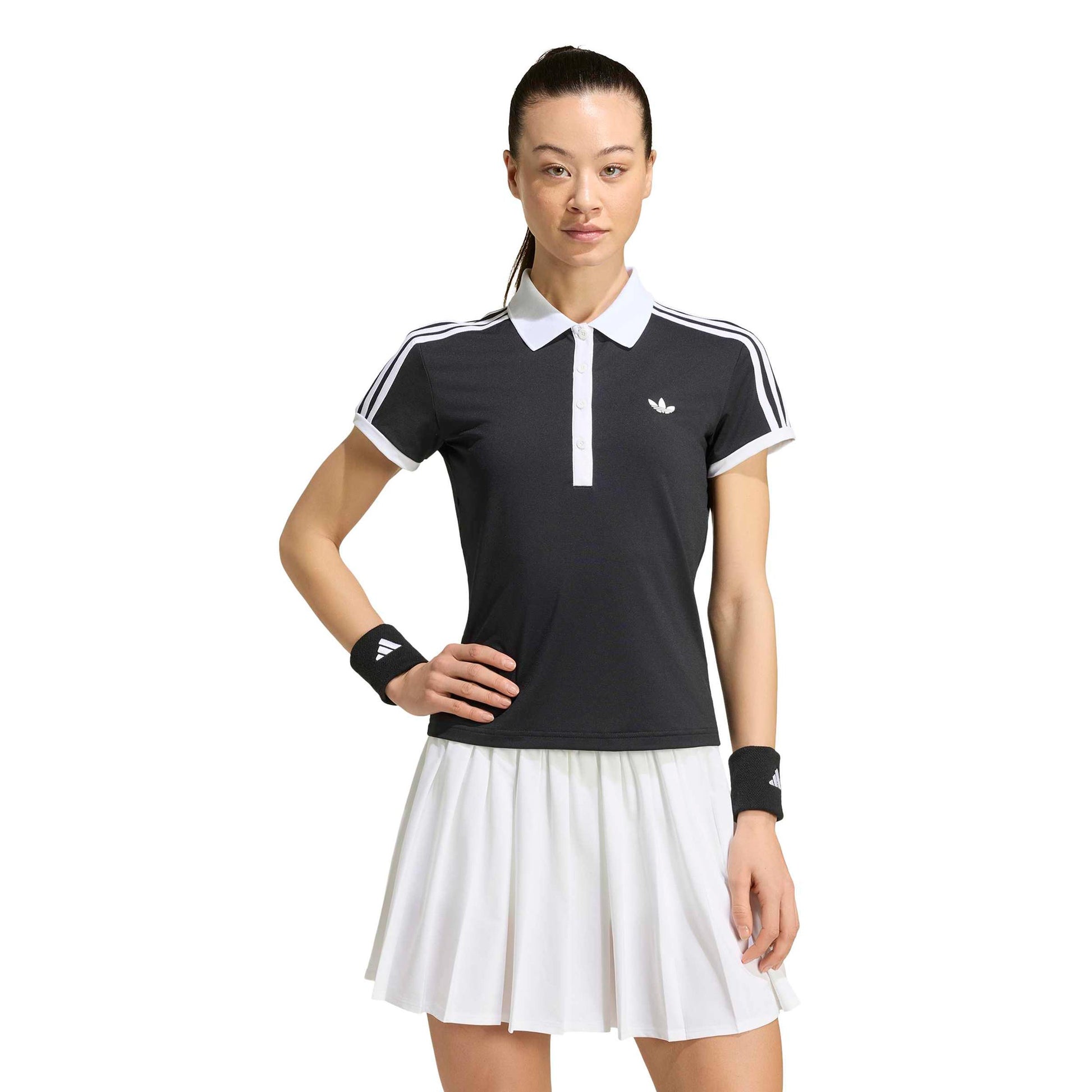 adidas Classics Pólo Dámy - černá, bílá