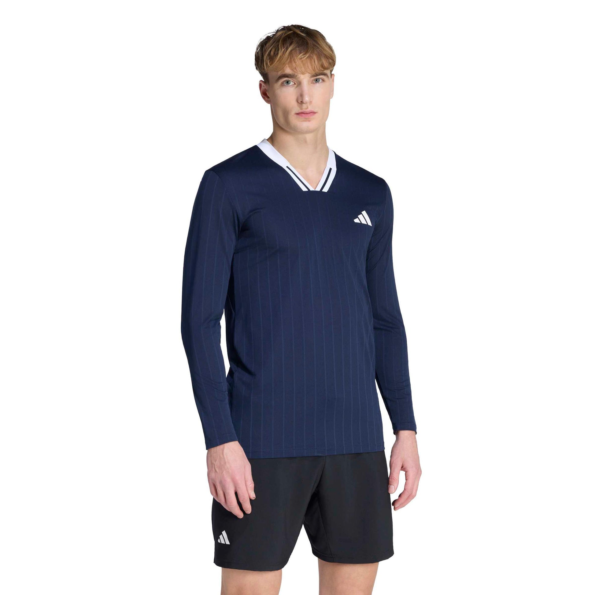 adidas Wow Top S dlouhým rukávem Muži - tmavě modrá