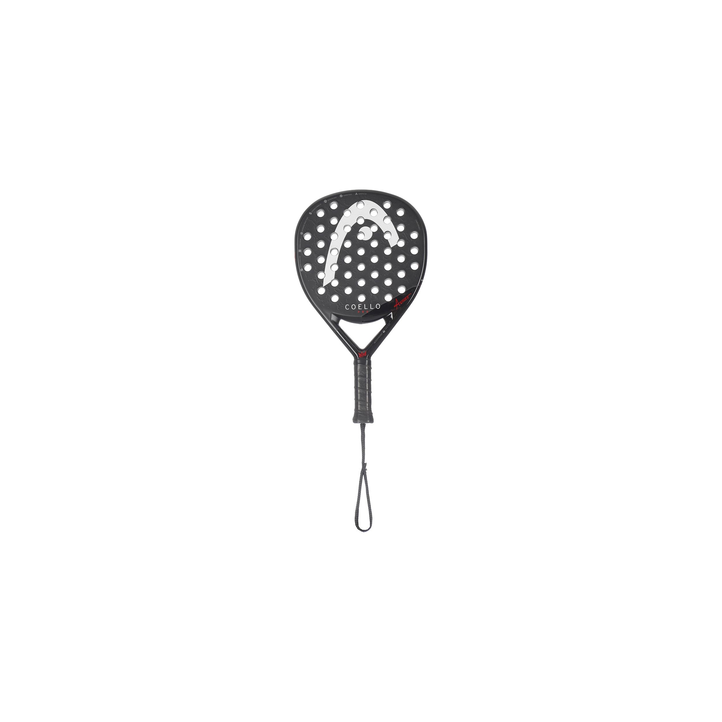 HEAD Mini Padel Coello Pro 2025 Dárek - černá