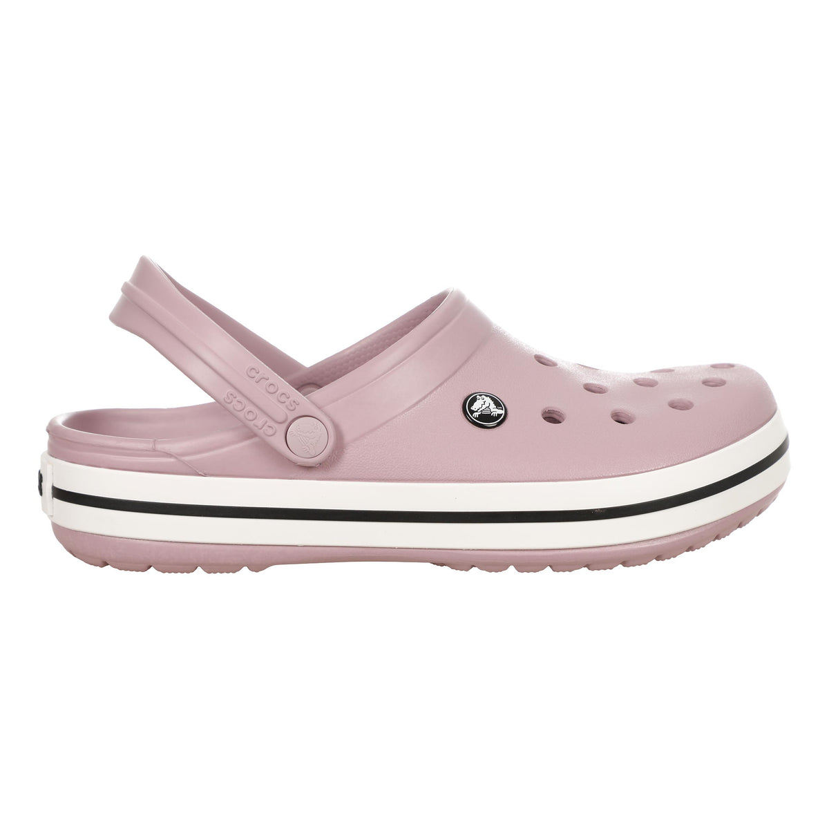 Crocs Crocband Clog Pantofle Unisex - šeříková, bílá
