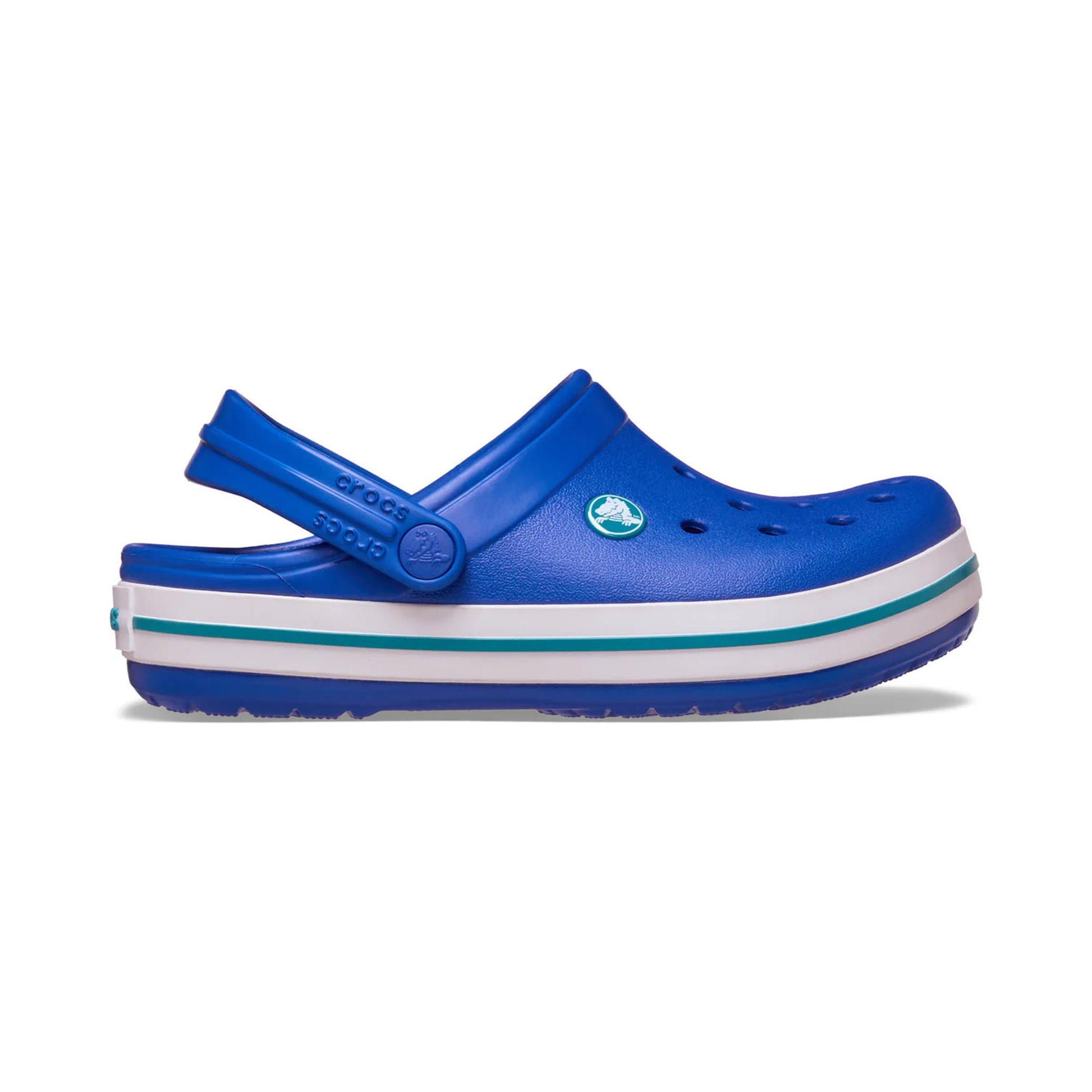 Crocs Crocband Clog Pantofle Děti - modrá, bílá
