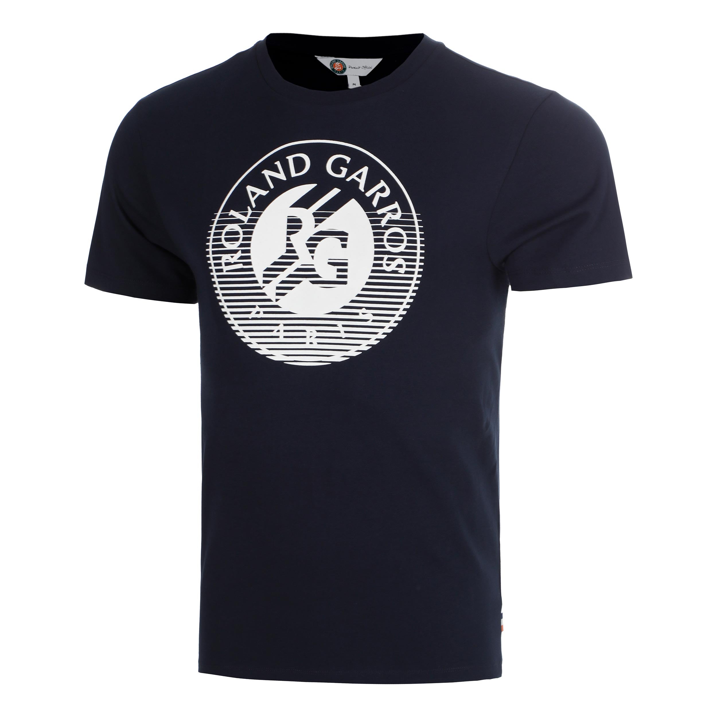 Roland Garros Big Logo Tričko Muži - tmavě modrá