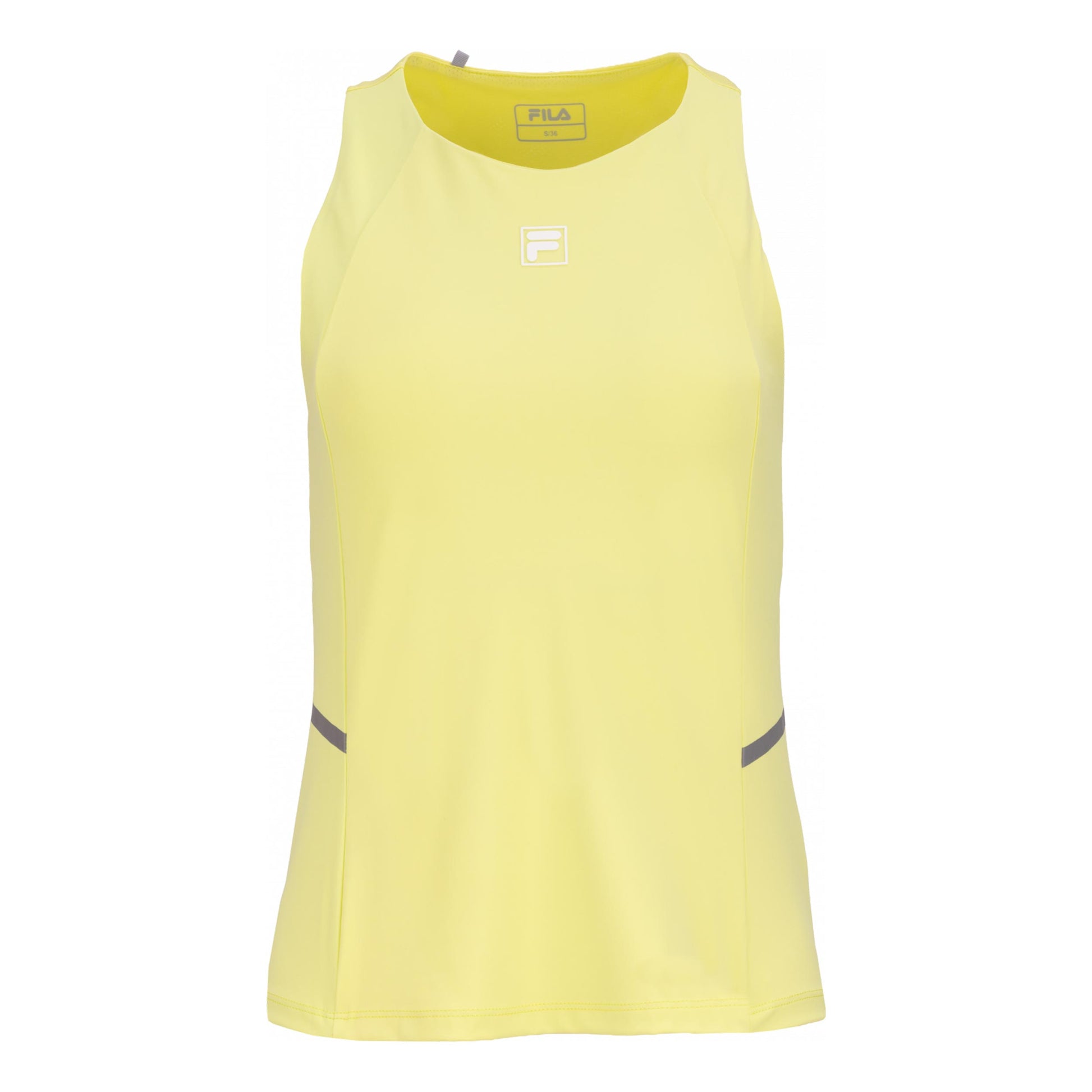 Fila Lettie (with built-in-bra) Sportovní tílko Dámy - žlutá