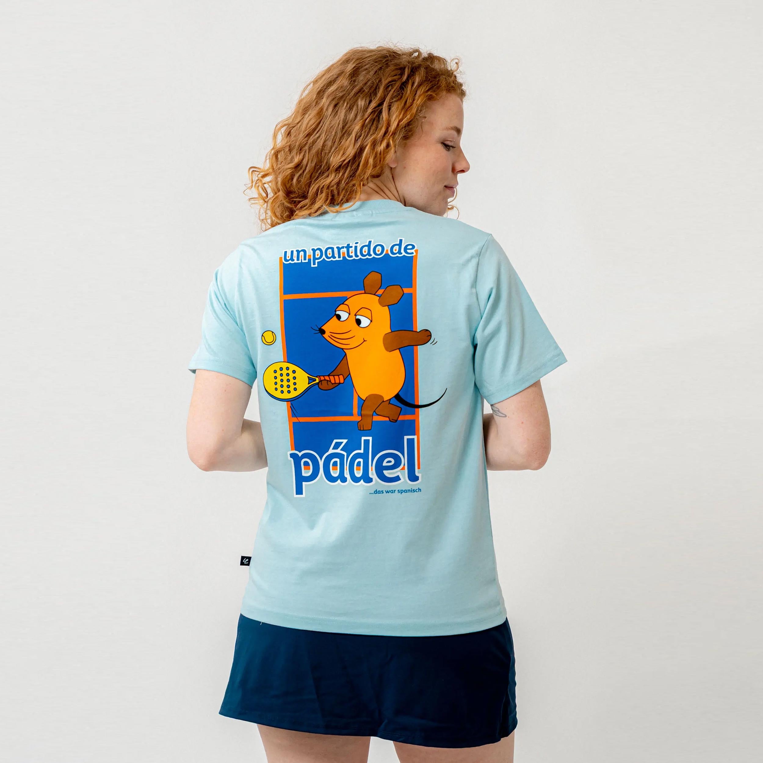 Lobster & Lemonade Maus Padel – '16 Park Tričko Unisex - světle modrá