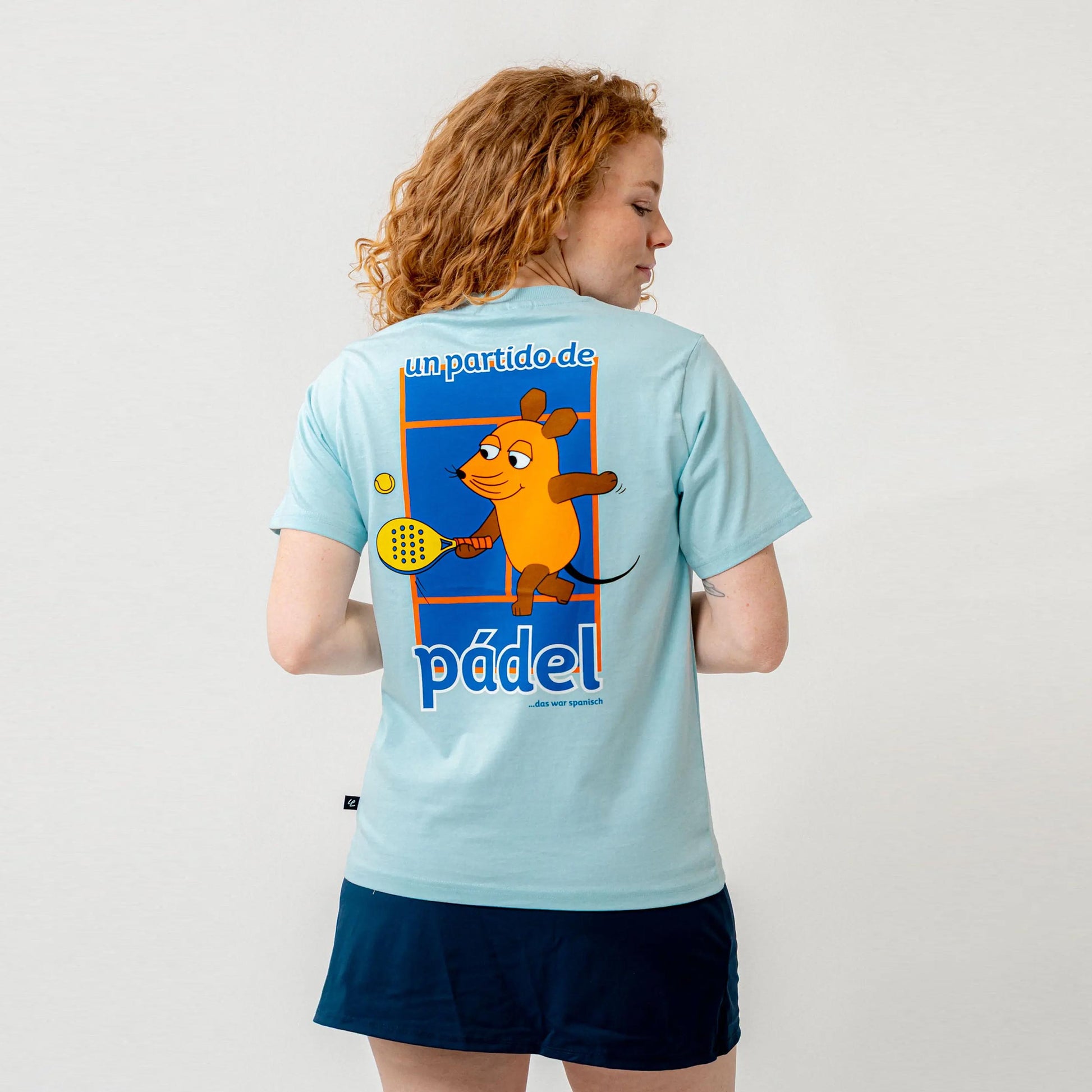 Lobster & Lemonade Maus Padel – '16 Park Tričko Unisex - světle modrá