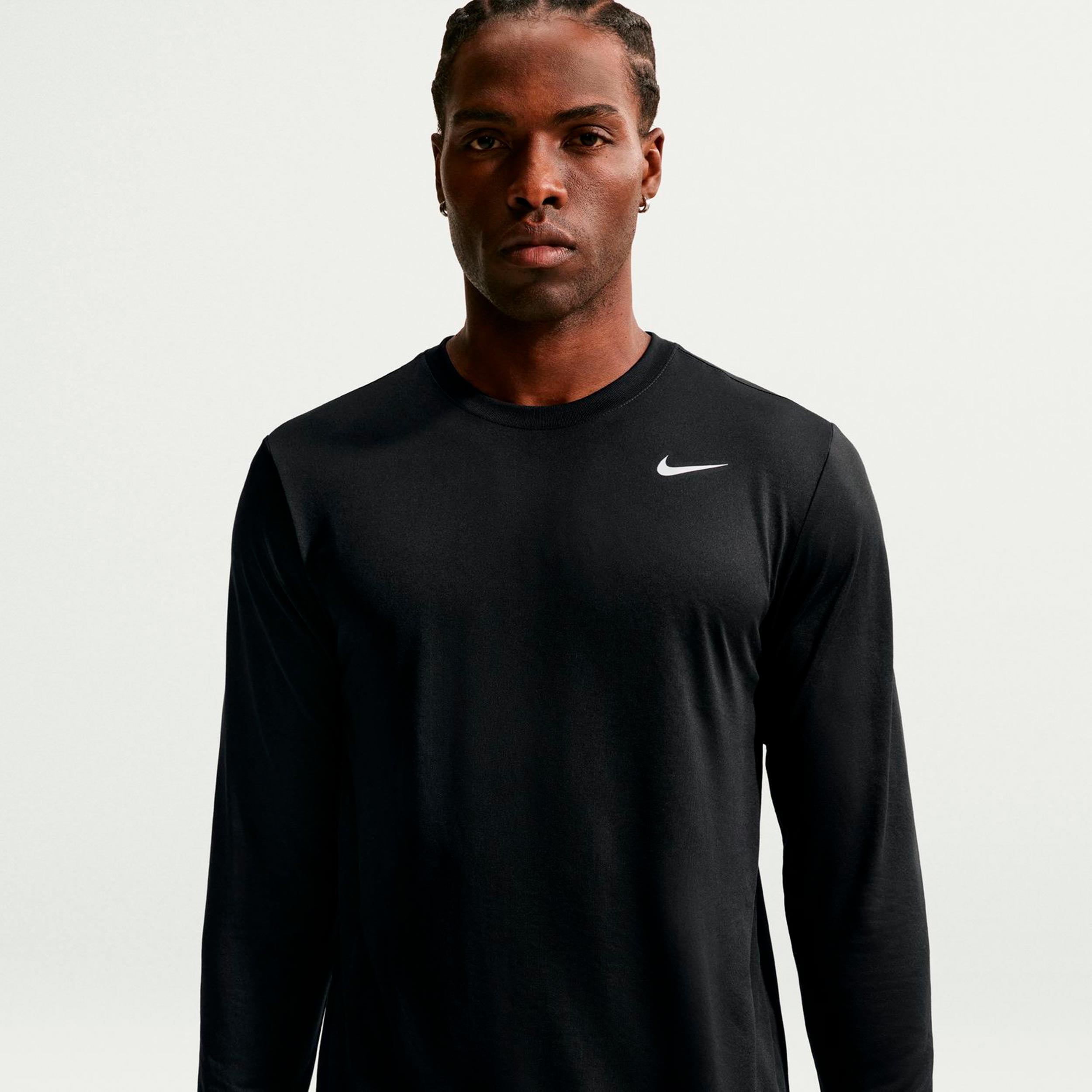 Nike Dri-Fit S dlouhým rukávem Muži - černá
