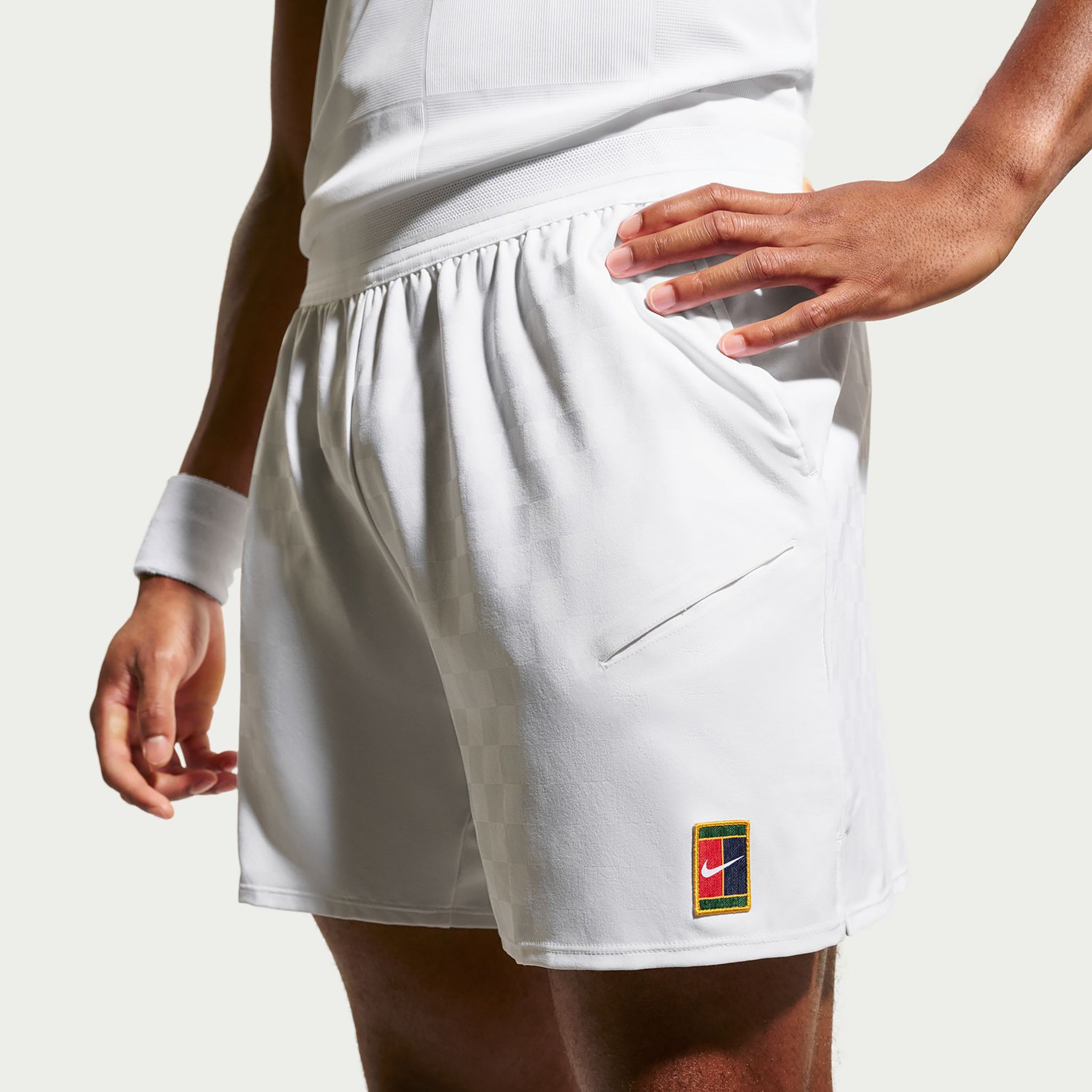 Nike Court Dri-Fit Slam Šortky Muži - bílá