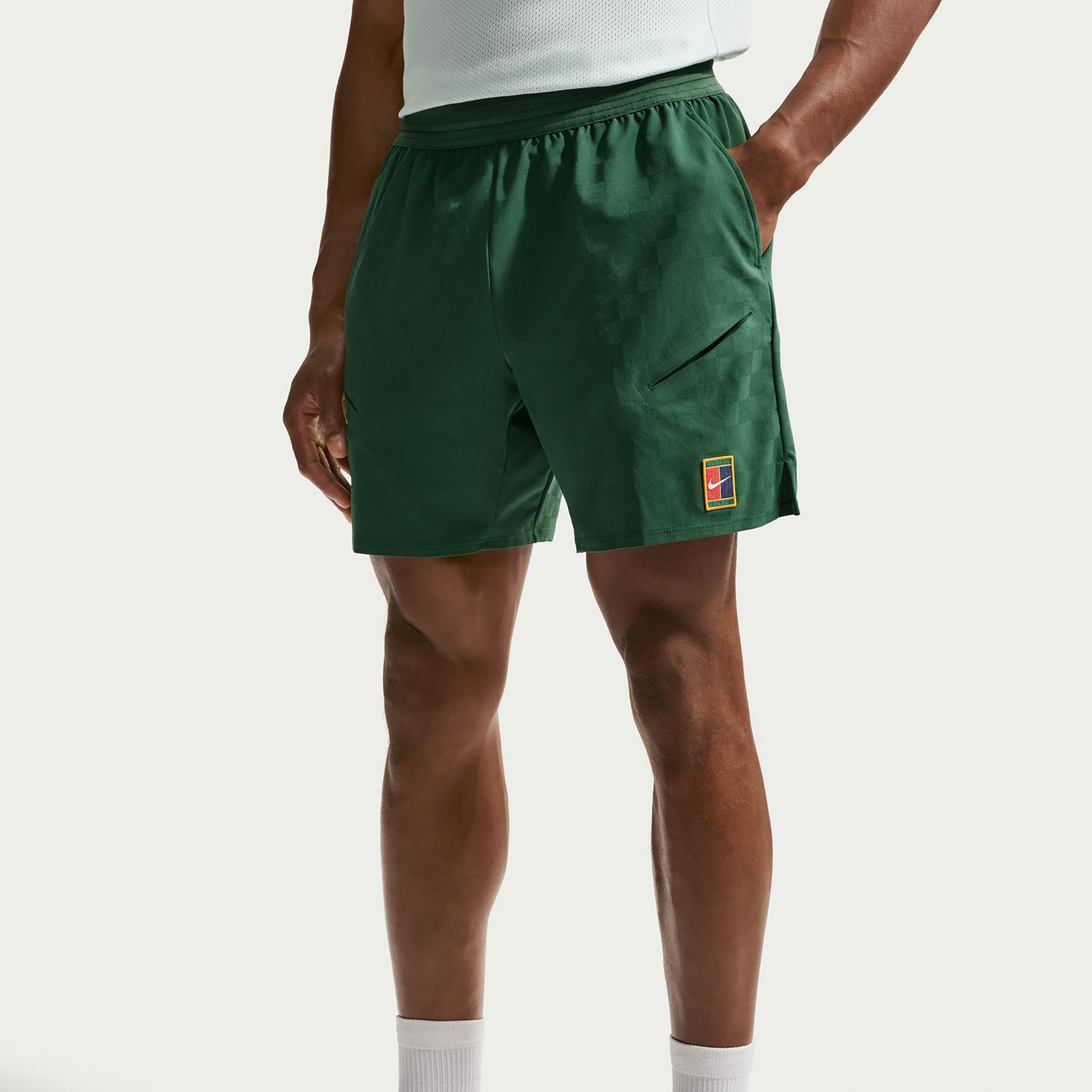 Nike Court Dri-Fit Slam Šortky Muži - tmavě zelená
