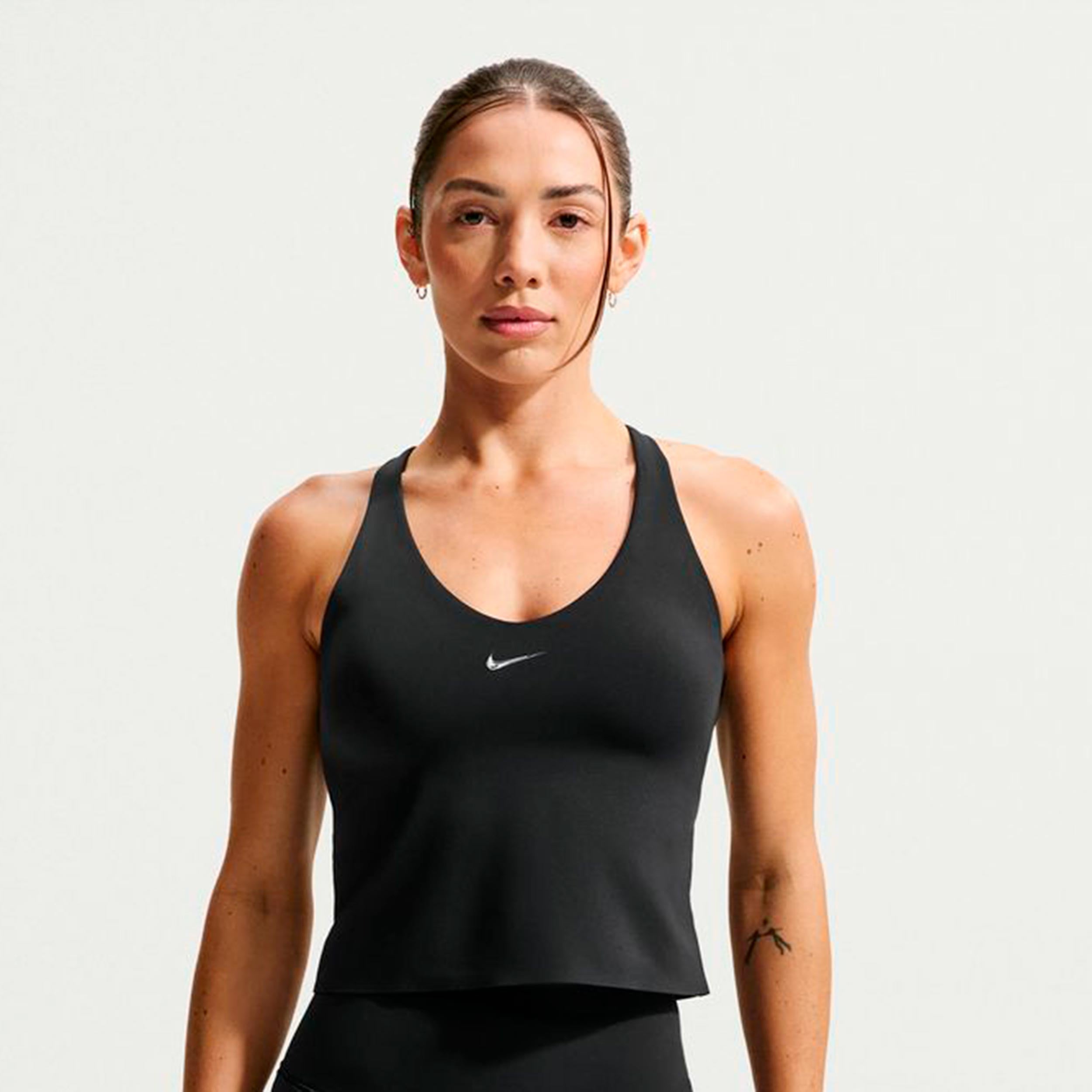 Nike Dri-Fit Medium Support Sportovní tílko Dámy - černá, antrazitová