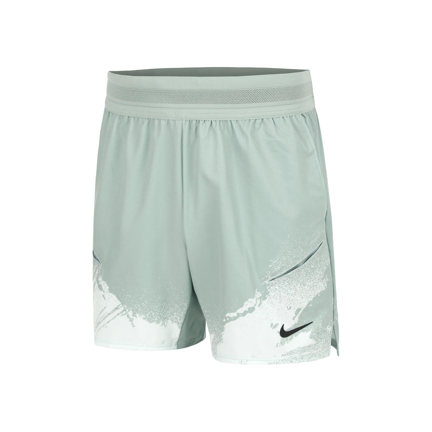 Nike Court Dri-Fit Slam Šortky Muži - sivozelená, černá