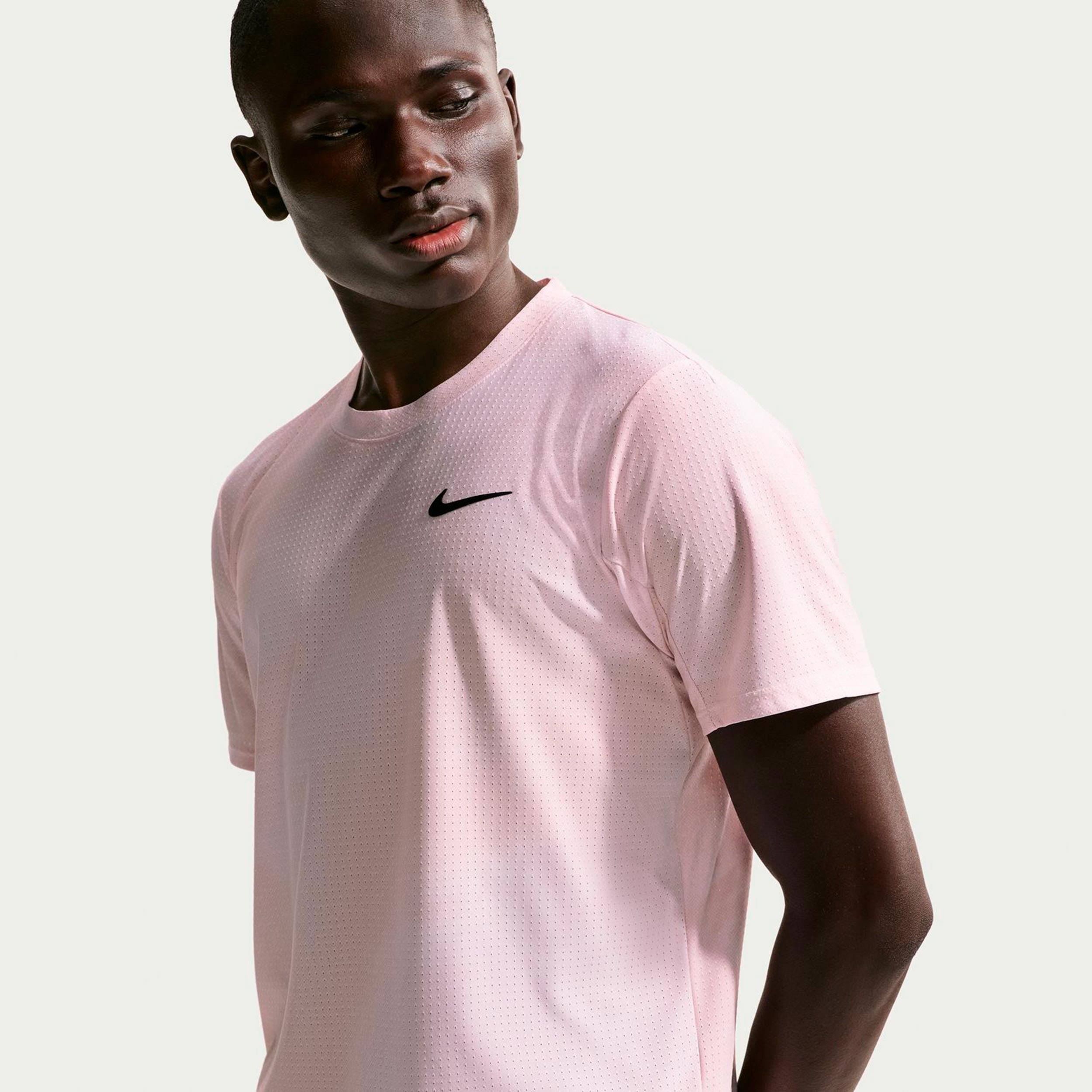 Nike Court Dri-Fit Advantage Slam Tričko Muži - růžová, stará ružová