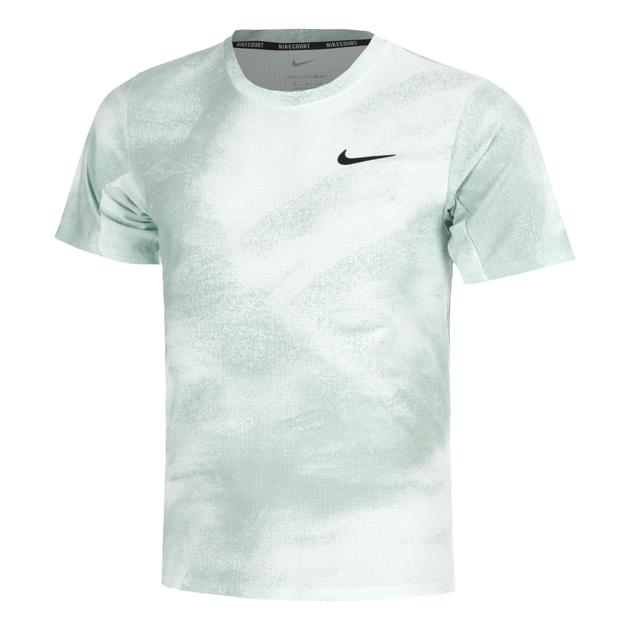 Nike Court Dri-Fit Advantage Slam Tričko Muži - mätová, černá