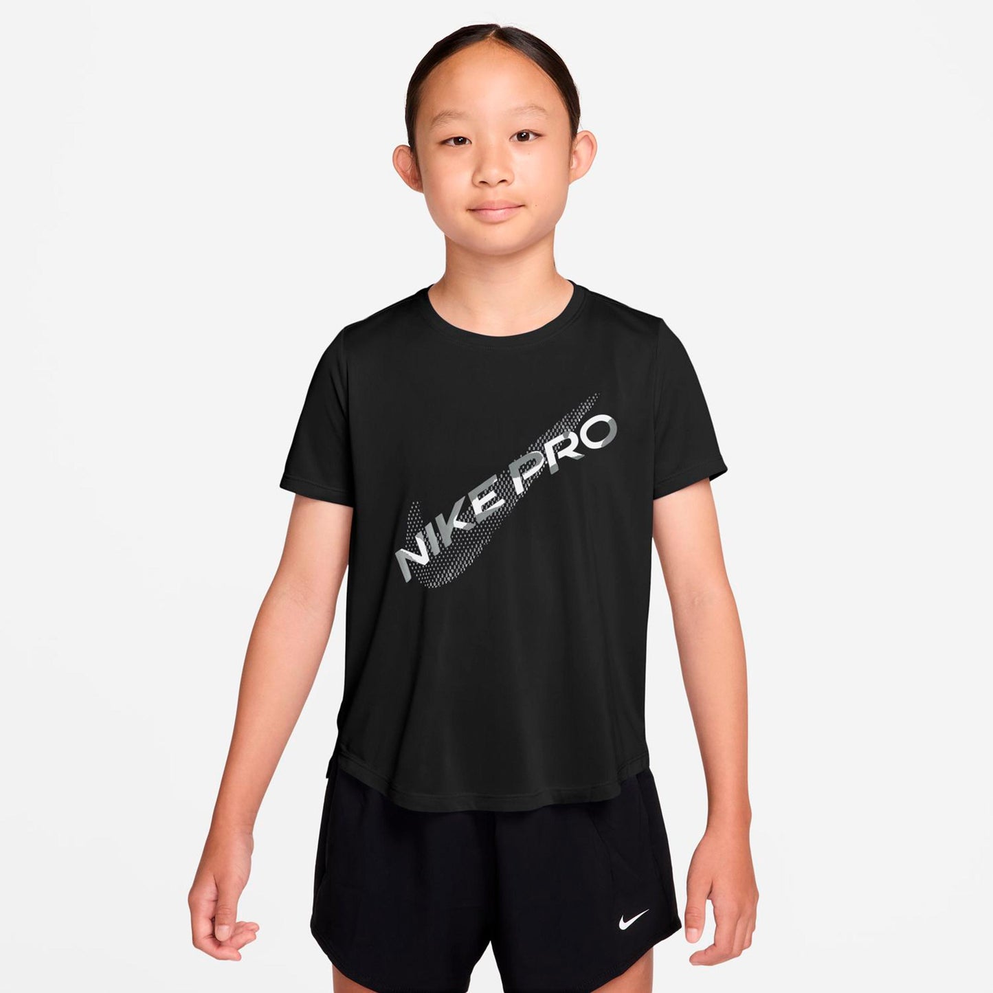 Nike Pro Dri-Fit Tričko Dívky - černá