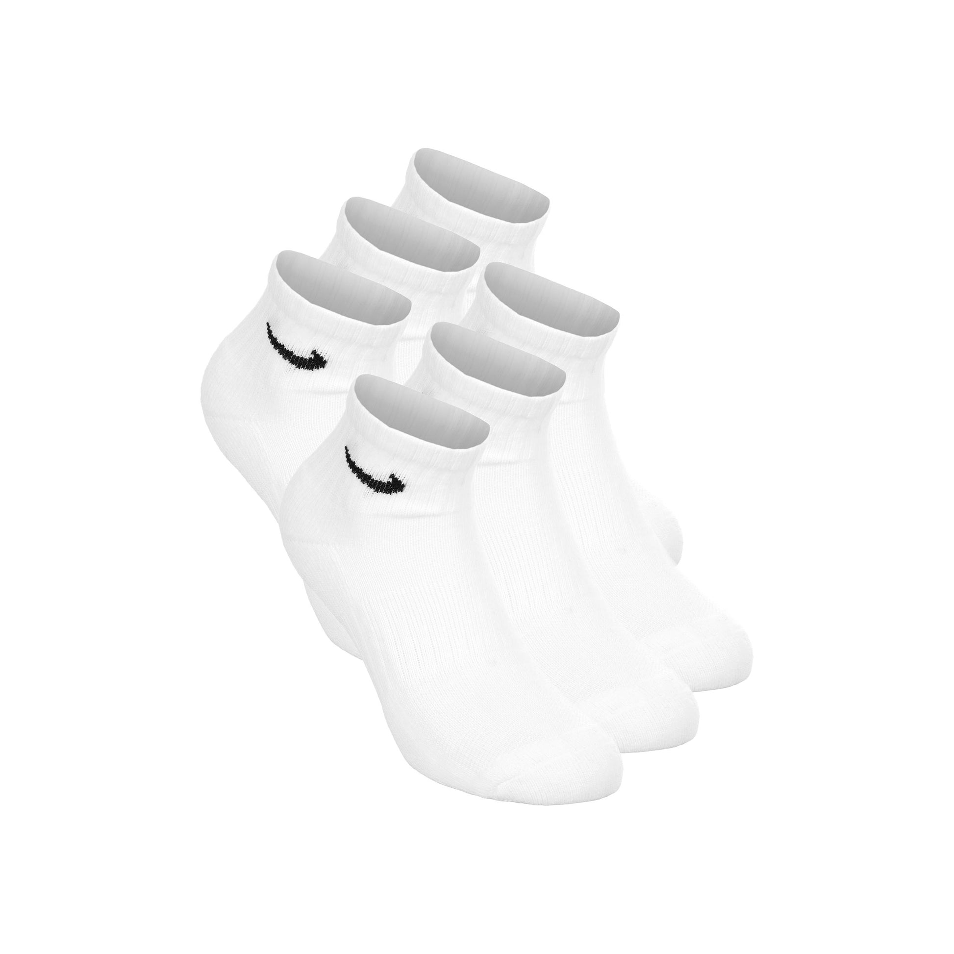 Nike Everyday Ankle Tenisové ponožky 6ks balení Děti - bílá, černá