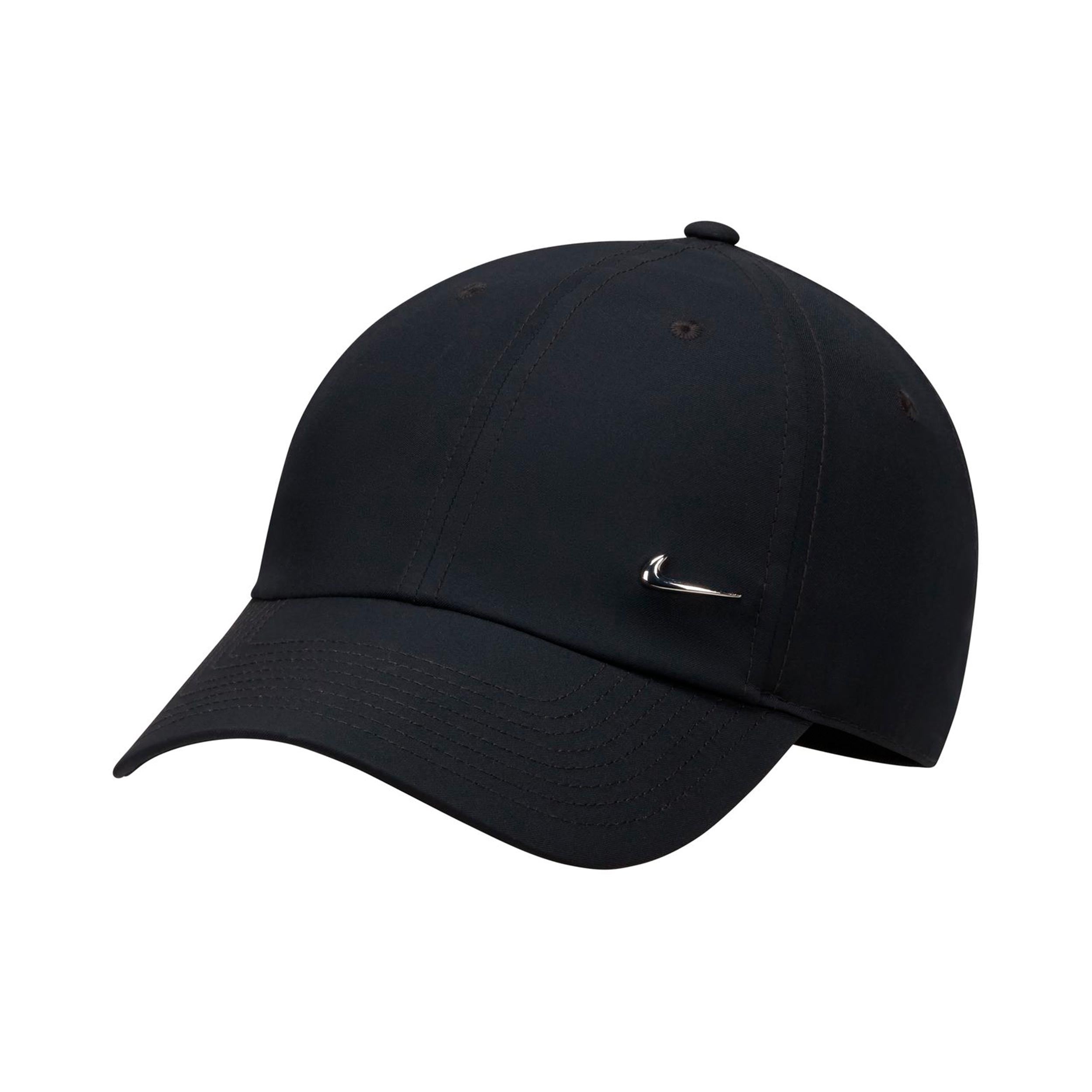 Nike Dri-Fit Club Metal Swoosh Čepice Unisex - černá