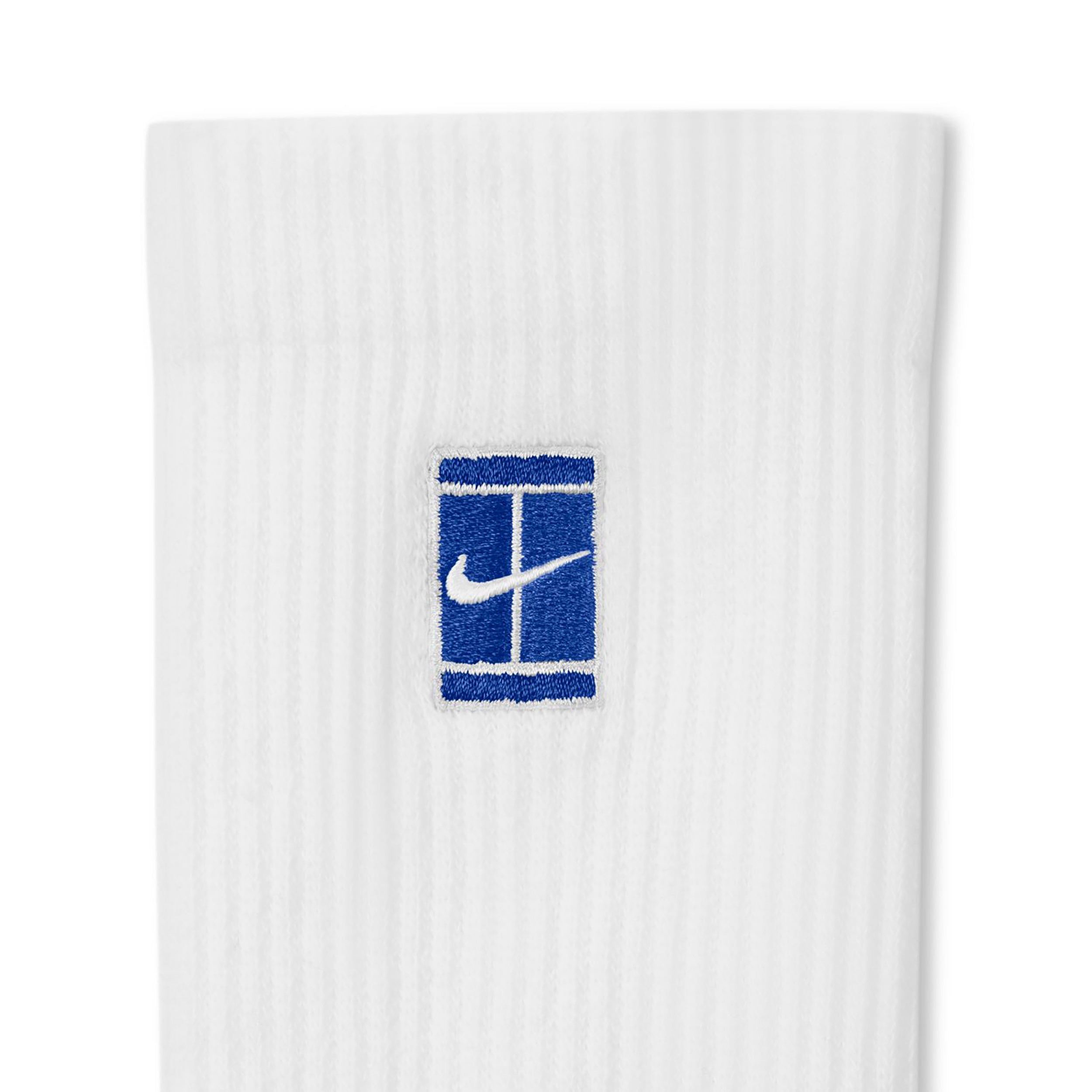 Nike Crew Tenisové ponožky 3ks v baleni Unisex - bílá, modrá