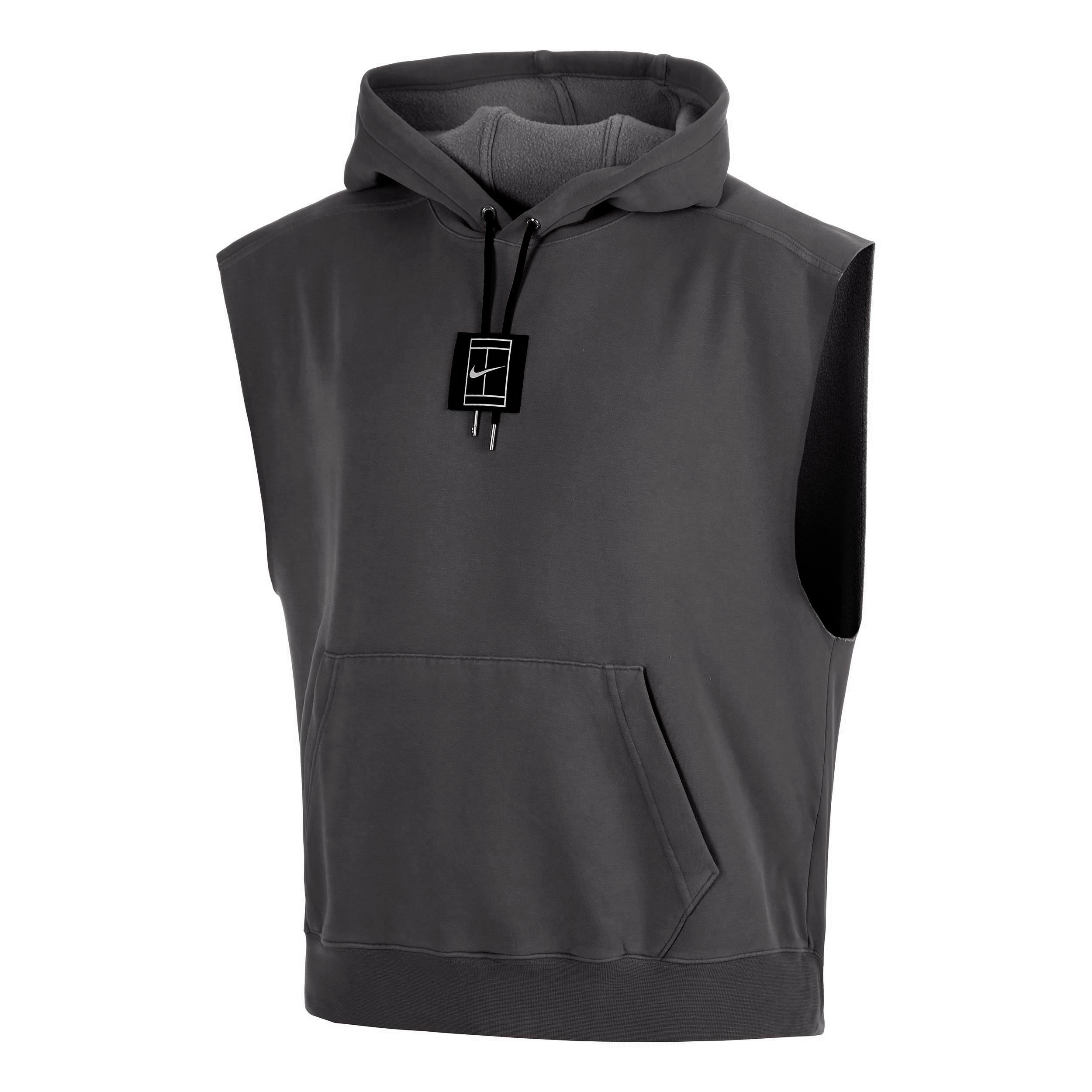 Nike Court Slam  Hoody Muži - antrazitová