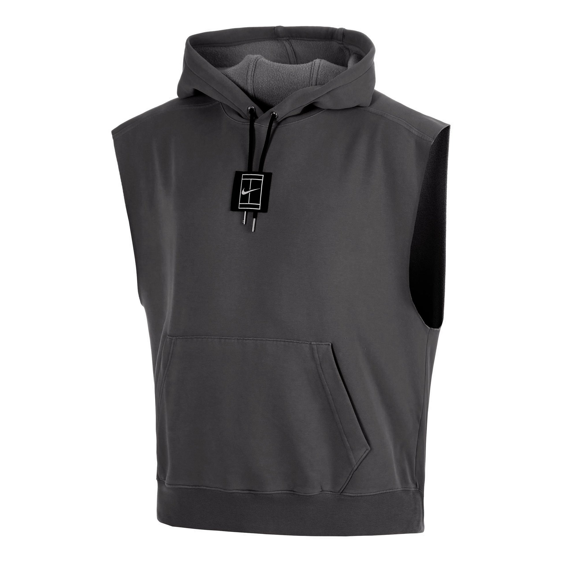Nike Court Slam  Hoody Muži - antrazitová