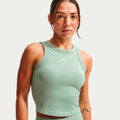 One Fitted Dri-Fit Crop Sportovní tílko Dámy - šalvia