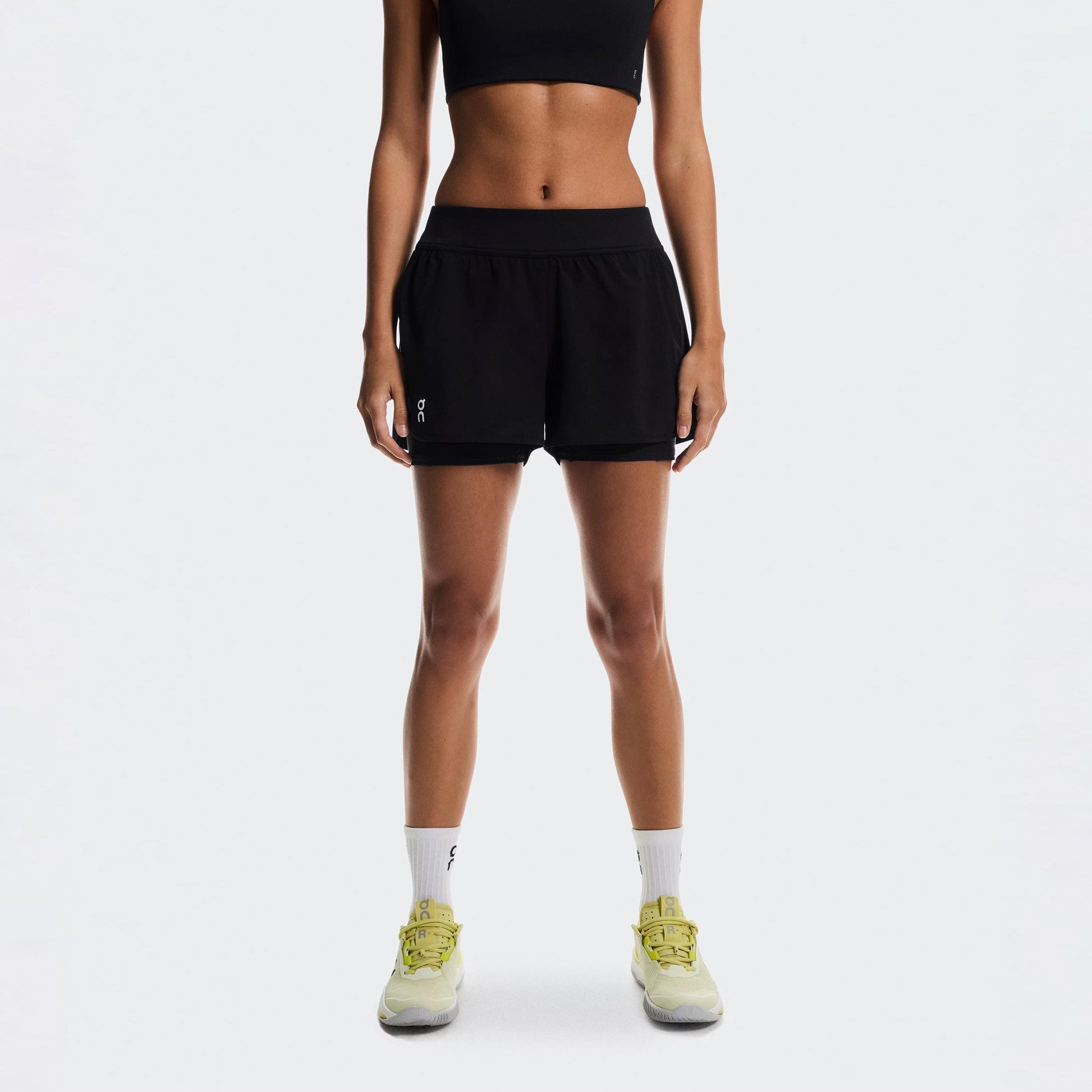 On 3" Court Shorts 2-in-1 Šortky Dámy - černá