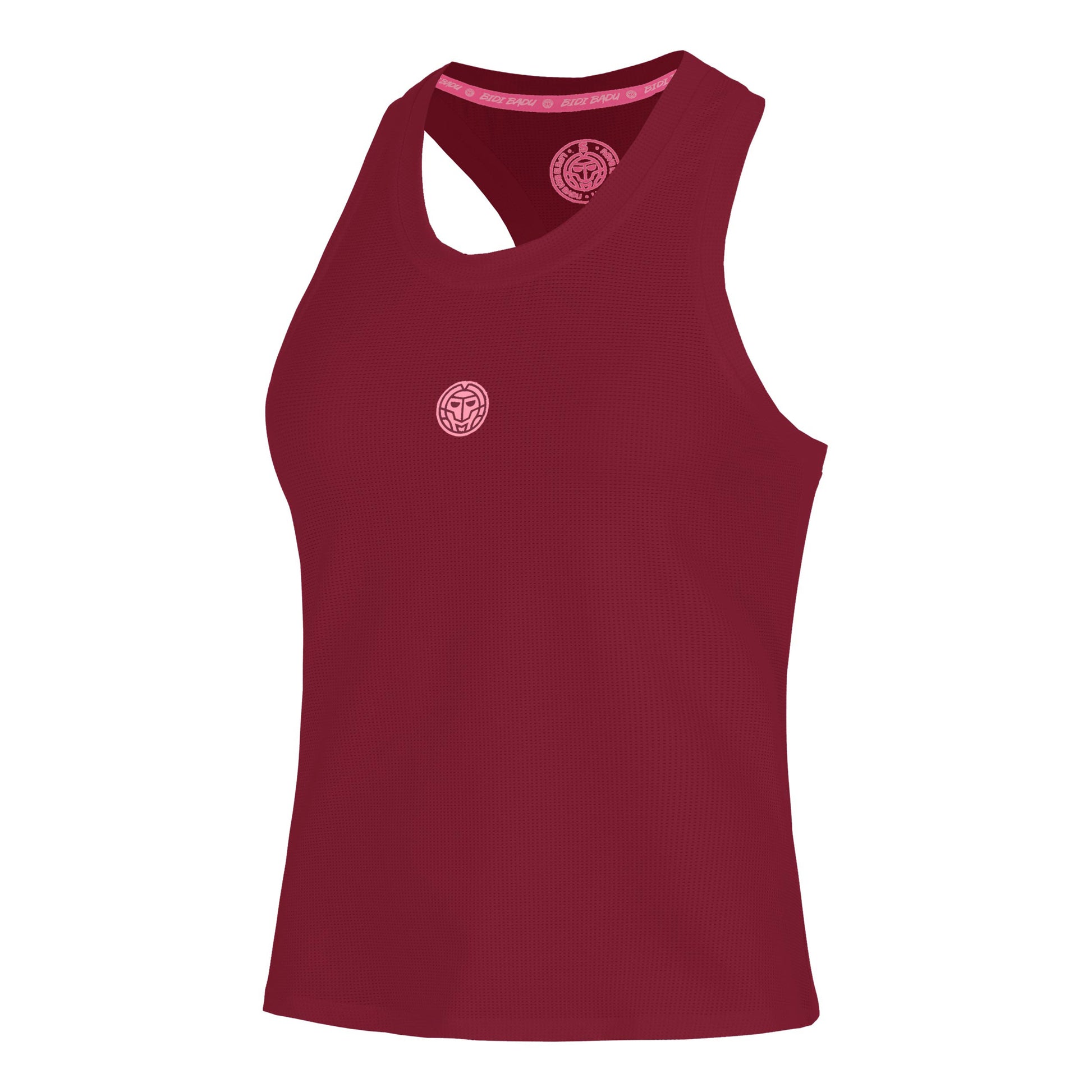 BIDI BADU Freeze Out Racerback Printed  Sportovní tílko Dámy - tmavě červená