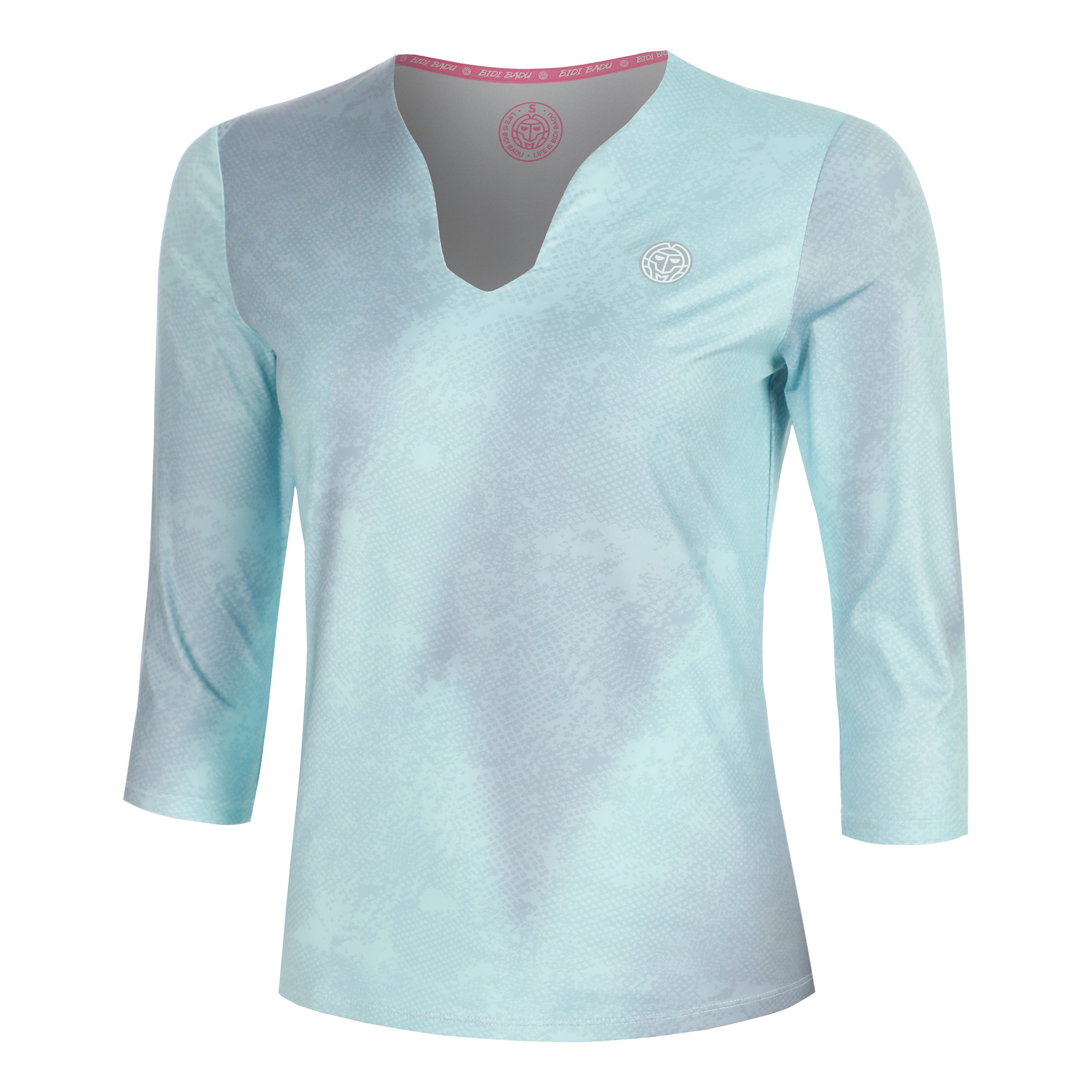 BIDI BADU Freeze Out V-Neck Printed  S dlouhým rukávem Dámy - mätová