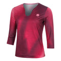 Freeze Out V-Neck Printed  S dlouhým rukávem Dámy - tmavě červená