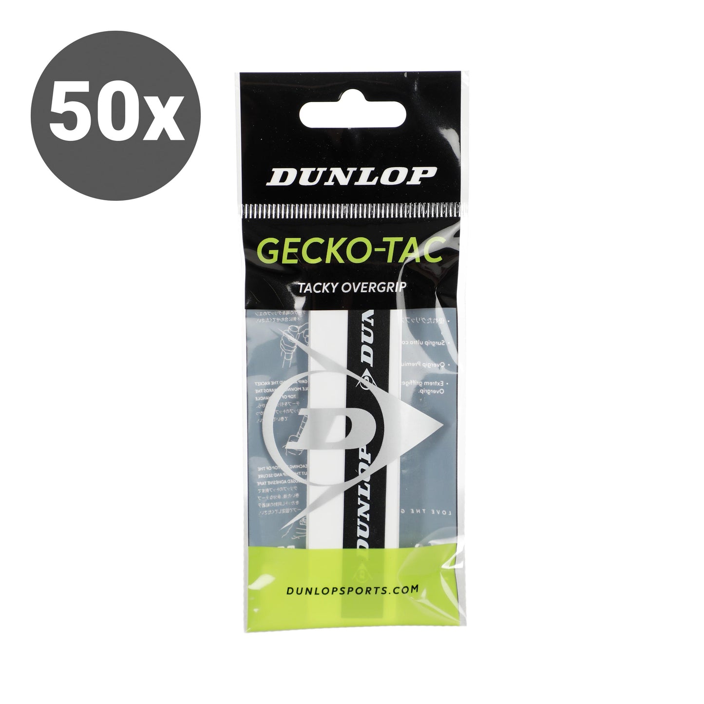 Dunlop Gecko-Tac 50ls balení - bílá