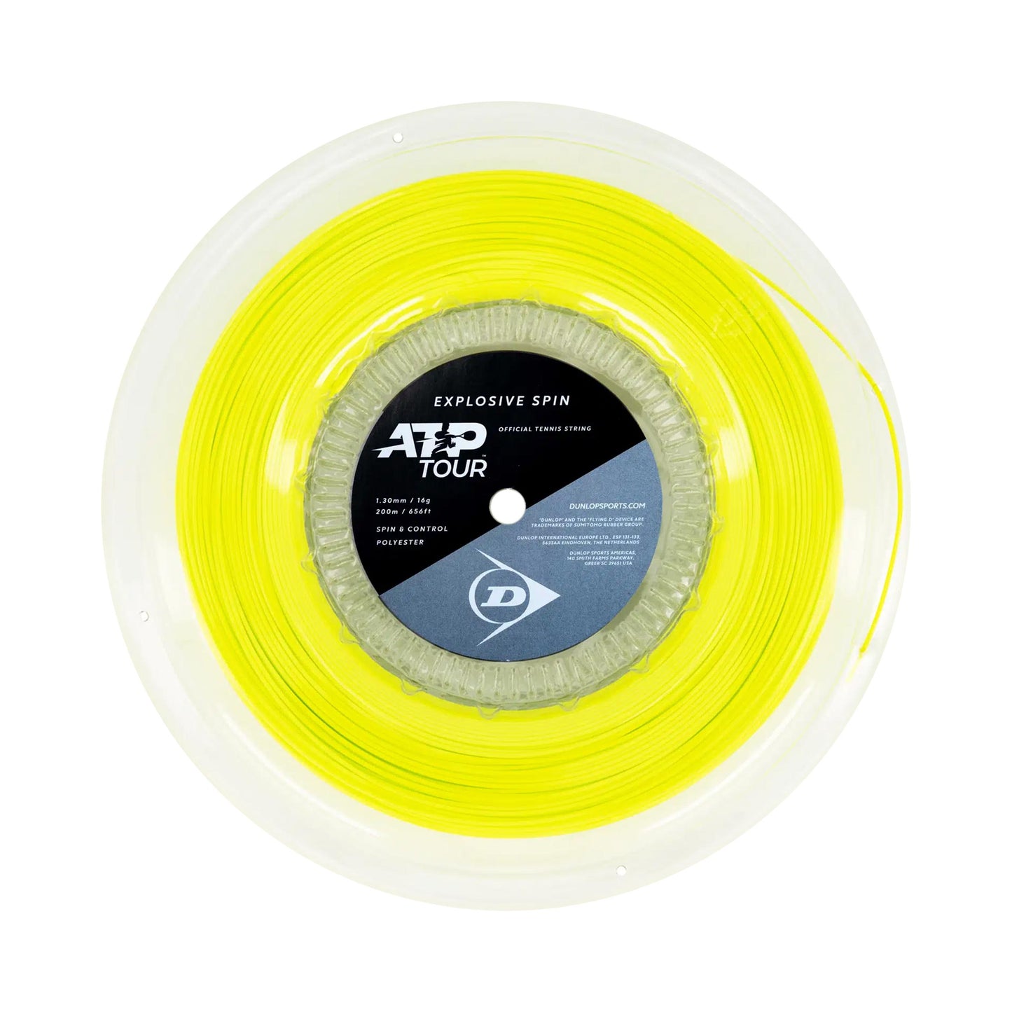 Dunlop Explosive Spin Výplet - role 200m - žlutá