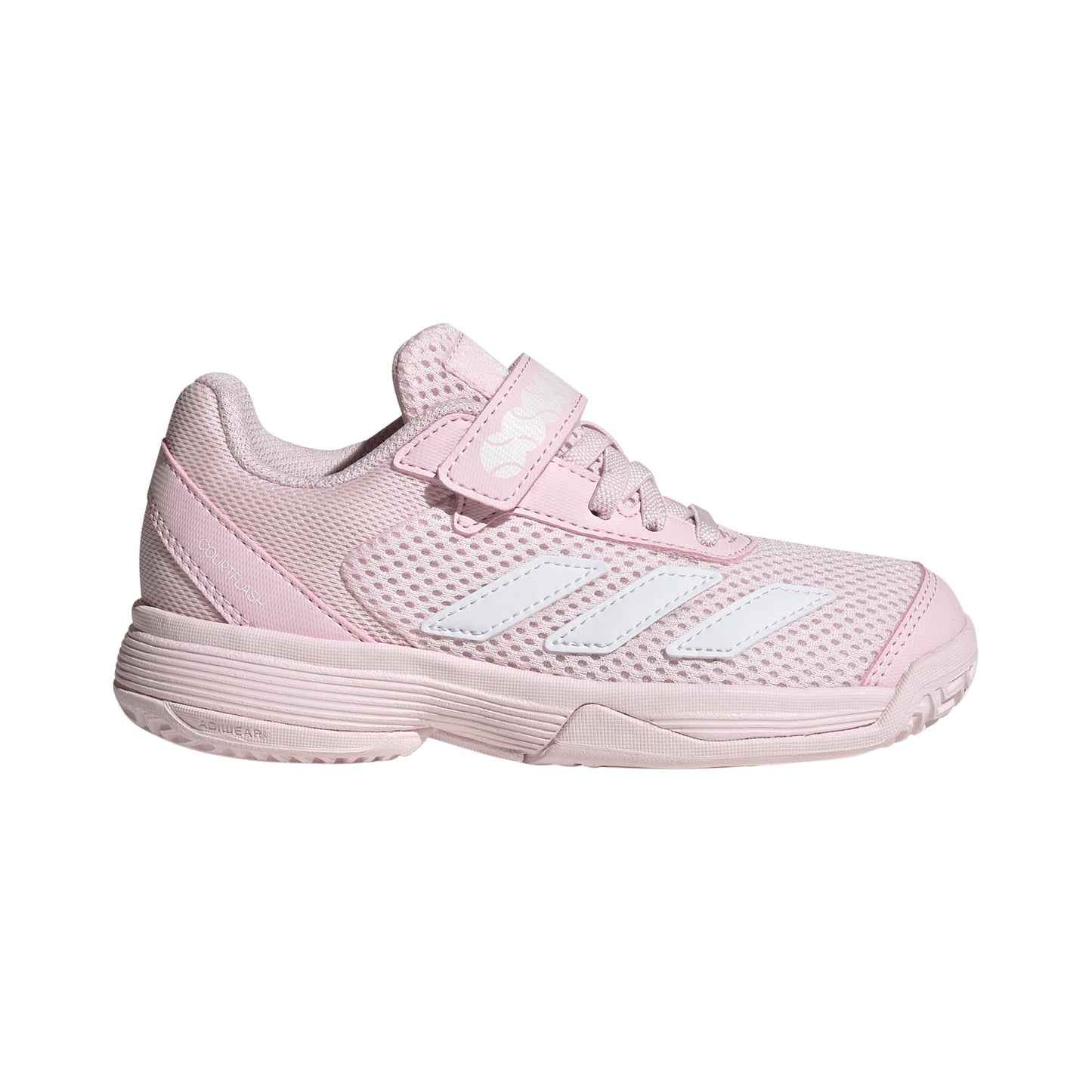 adidas Courtflash Obuv na všechny povrchy Děti - pastelovo ružová, bílá