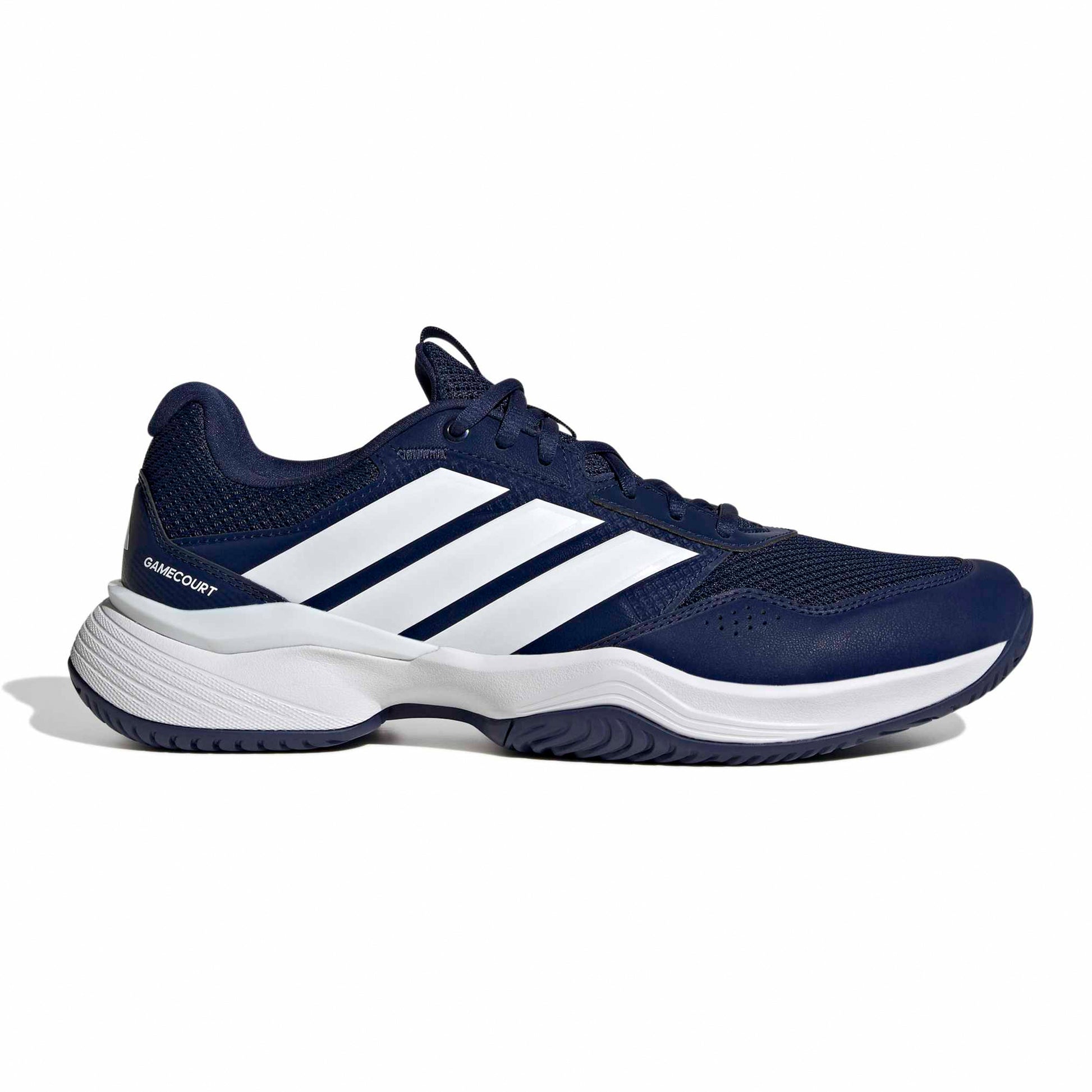 adidas GameCourt 3 Wide Obuv na všechny povrchy Muži - tmavě modrá, bílá