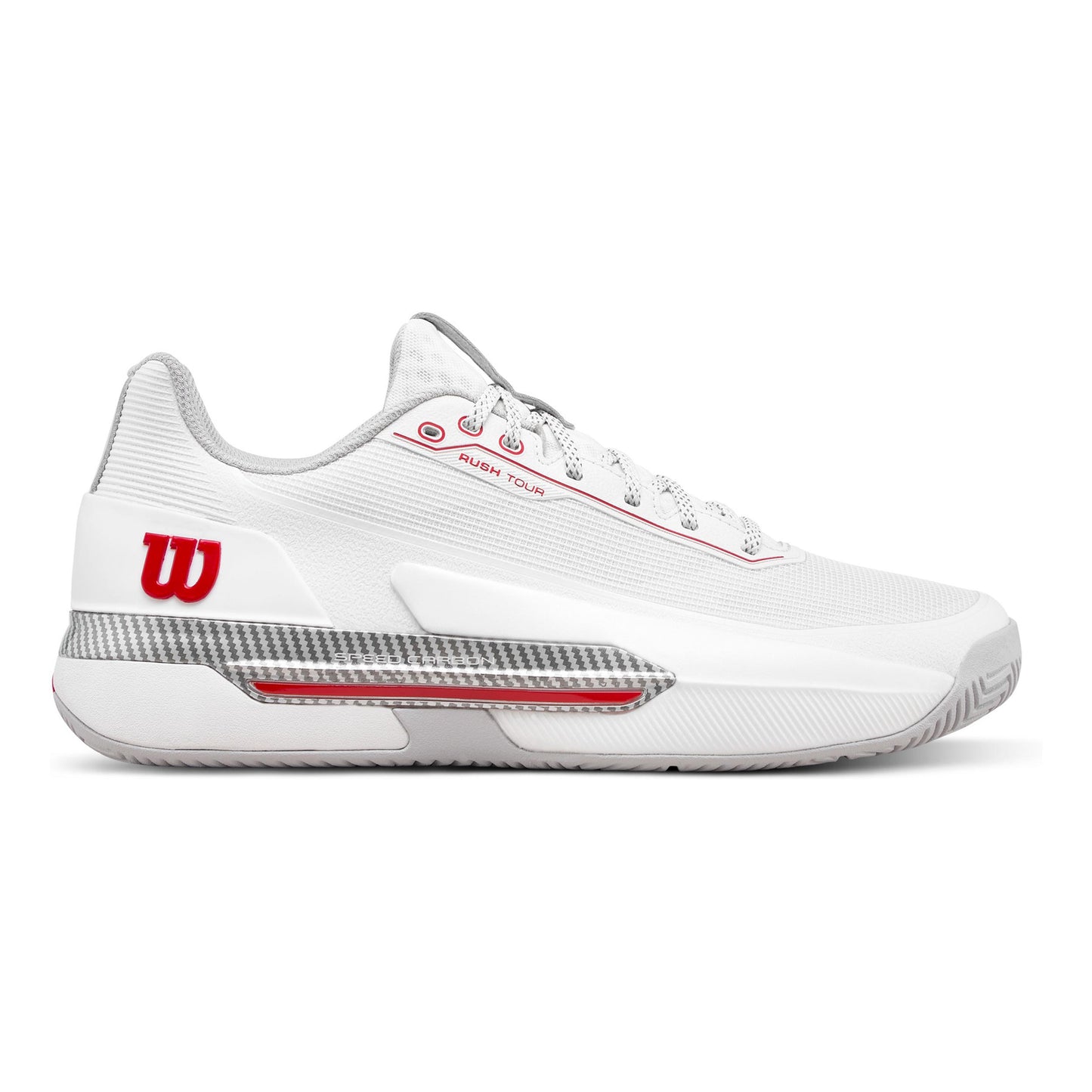 Wilson Rush Tour 5 CTC Obuv na všechny povrchy Muži - bílá, červená