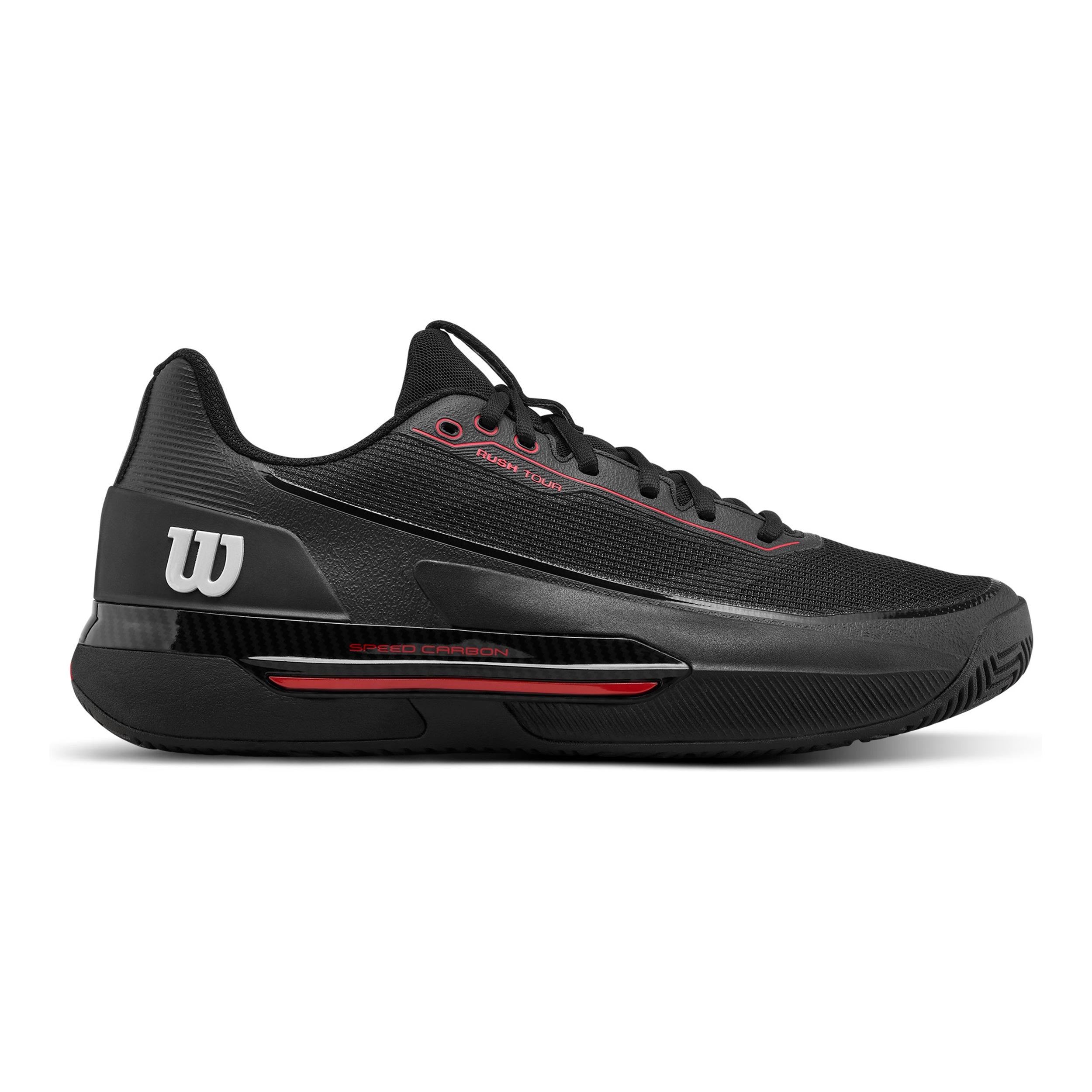 Wilson Rush Tour 5 CTC Obuv na všechny povrchy Muži - černá, červená