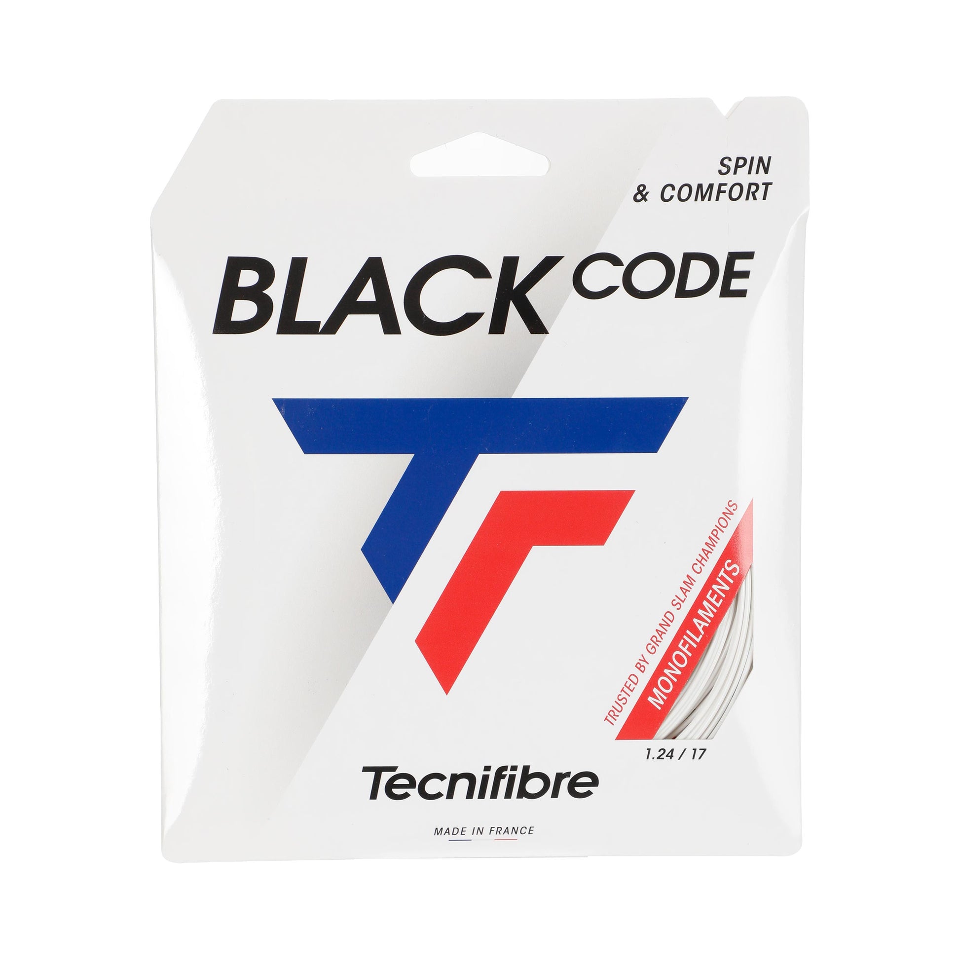 Tecnifibre Black Code Spezial Výpletová sada 12,2m - bílá