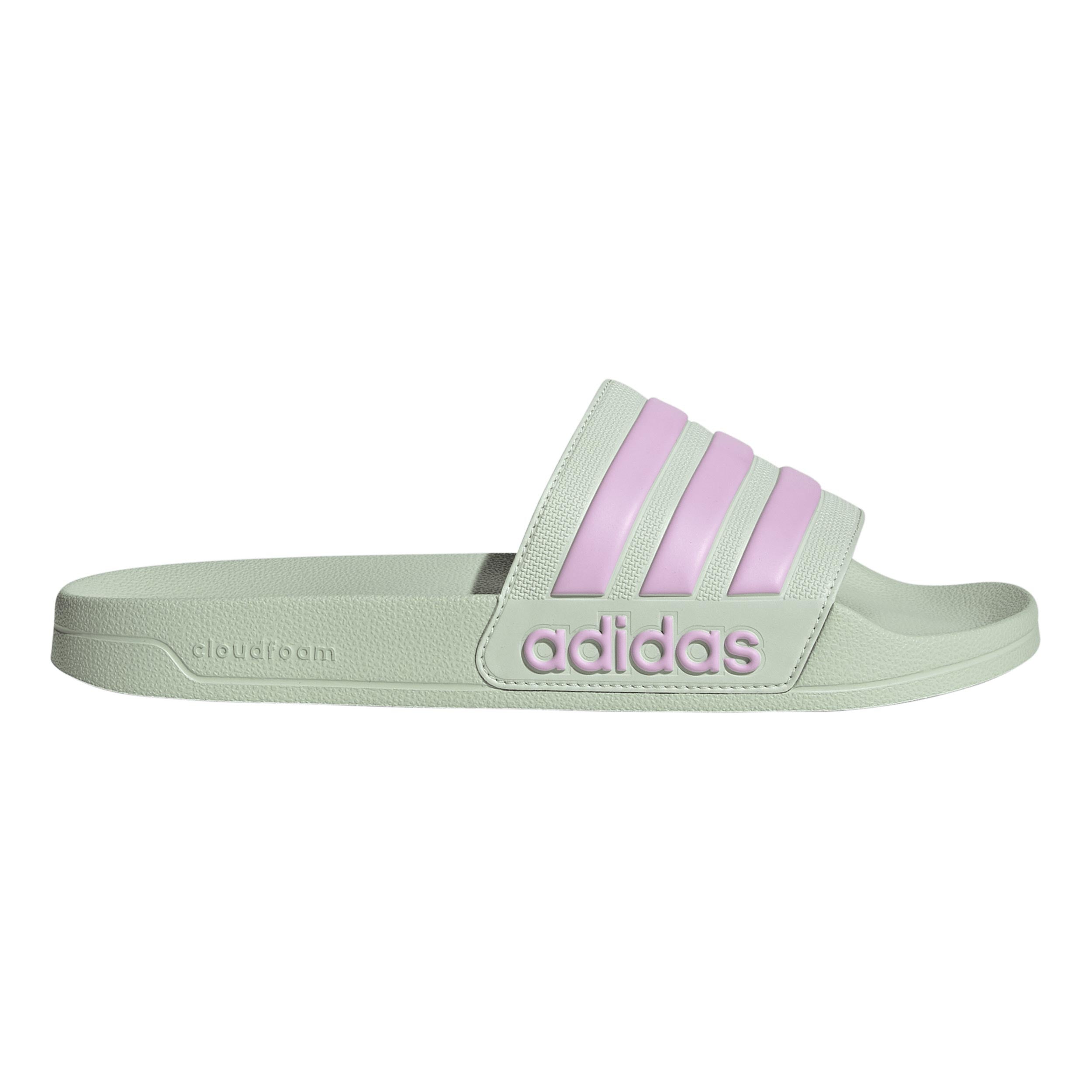 adidas Adilette Shower Pantofle Unisex - mätová, šeříková