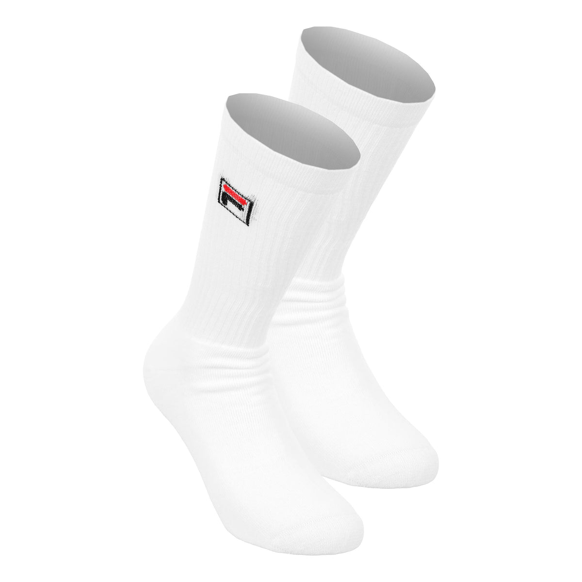 Fila F-Box Crew Sport Tenisové ponožky 2ks v baleni Unisex - bílá