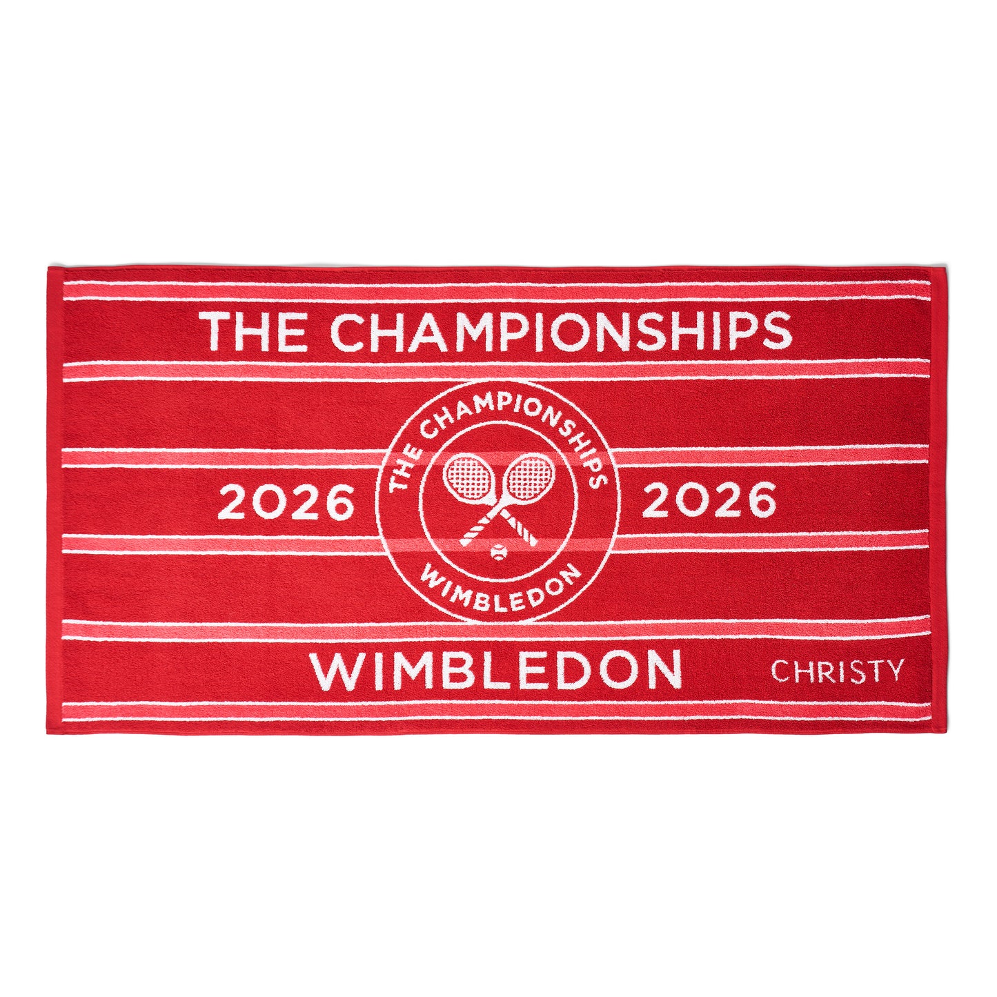 Christy Wimbledon Champ Ručník - červená